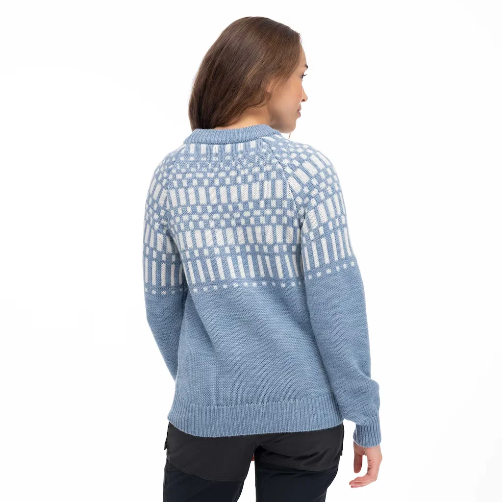Nordmarka Merino Jumper Wm, husky blue