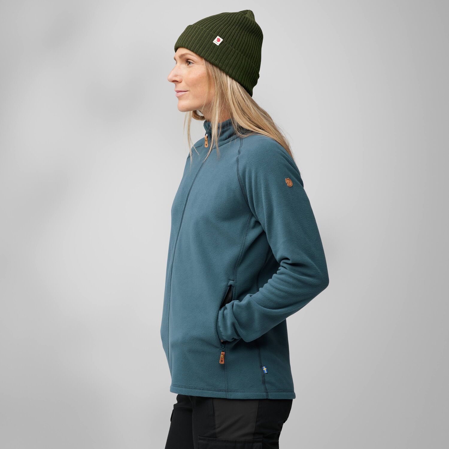 Övik Lite Fleece Jacket Wm, mountain blue