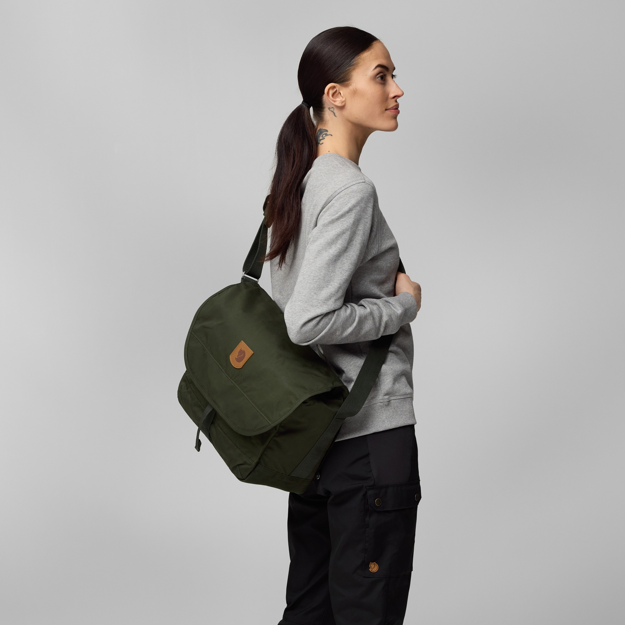 Greenland Shoulder Bag, deep forest