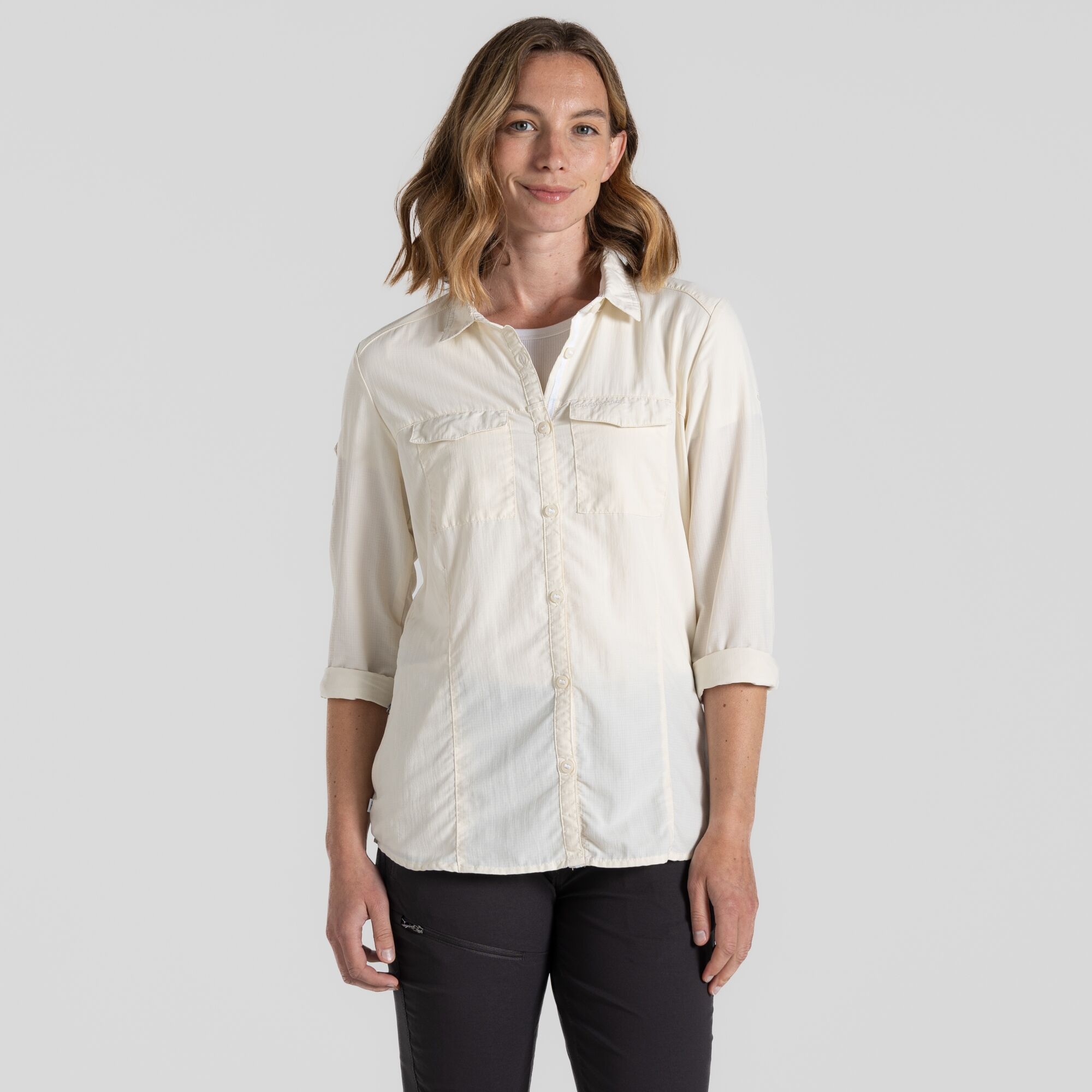 NosiLife Adventure L/S Shirt Wm, sea salt