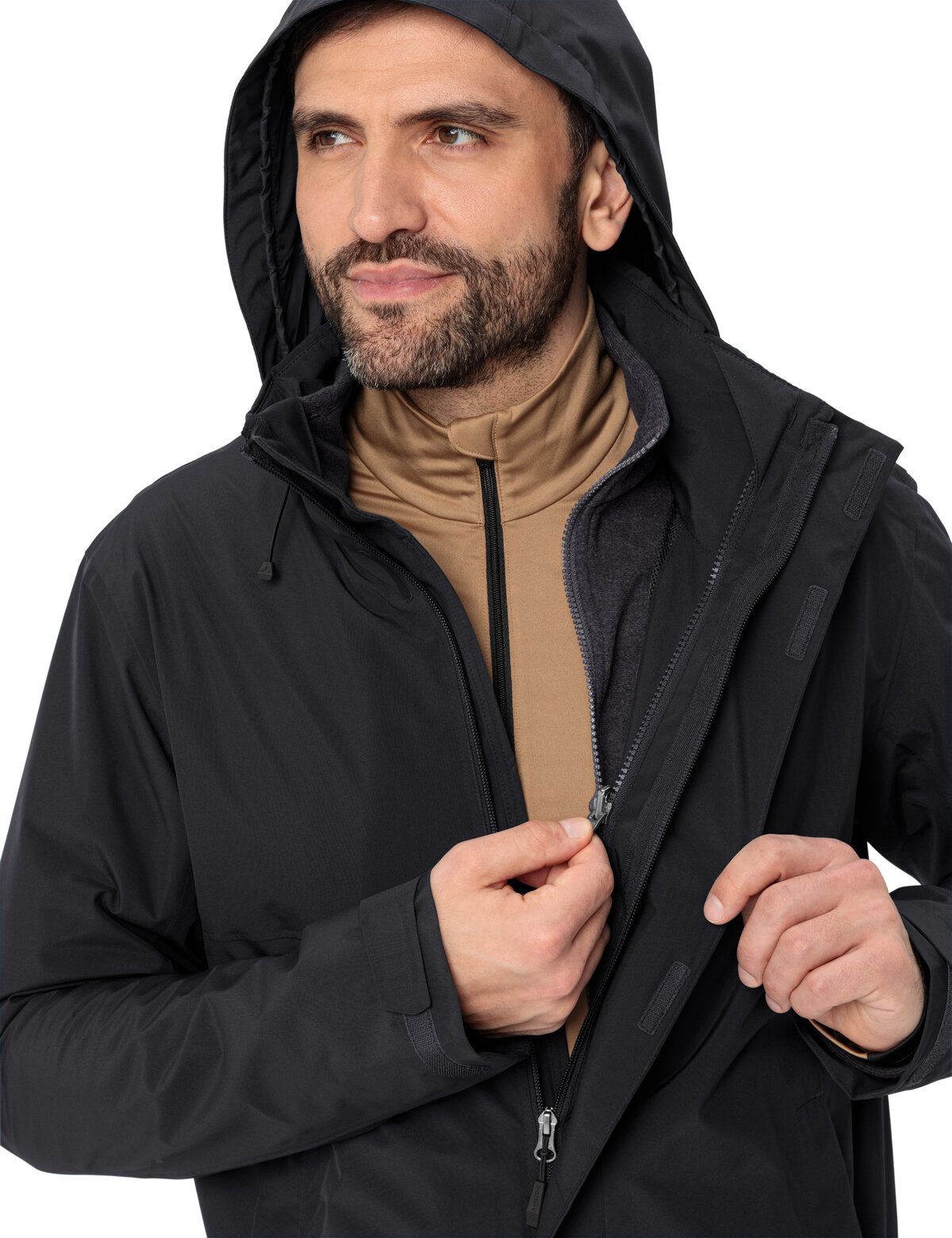 Rosemoor 3in1 Jacket, black
