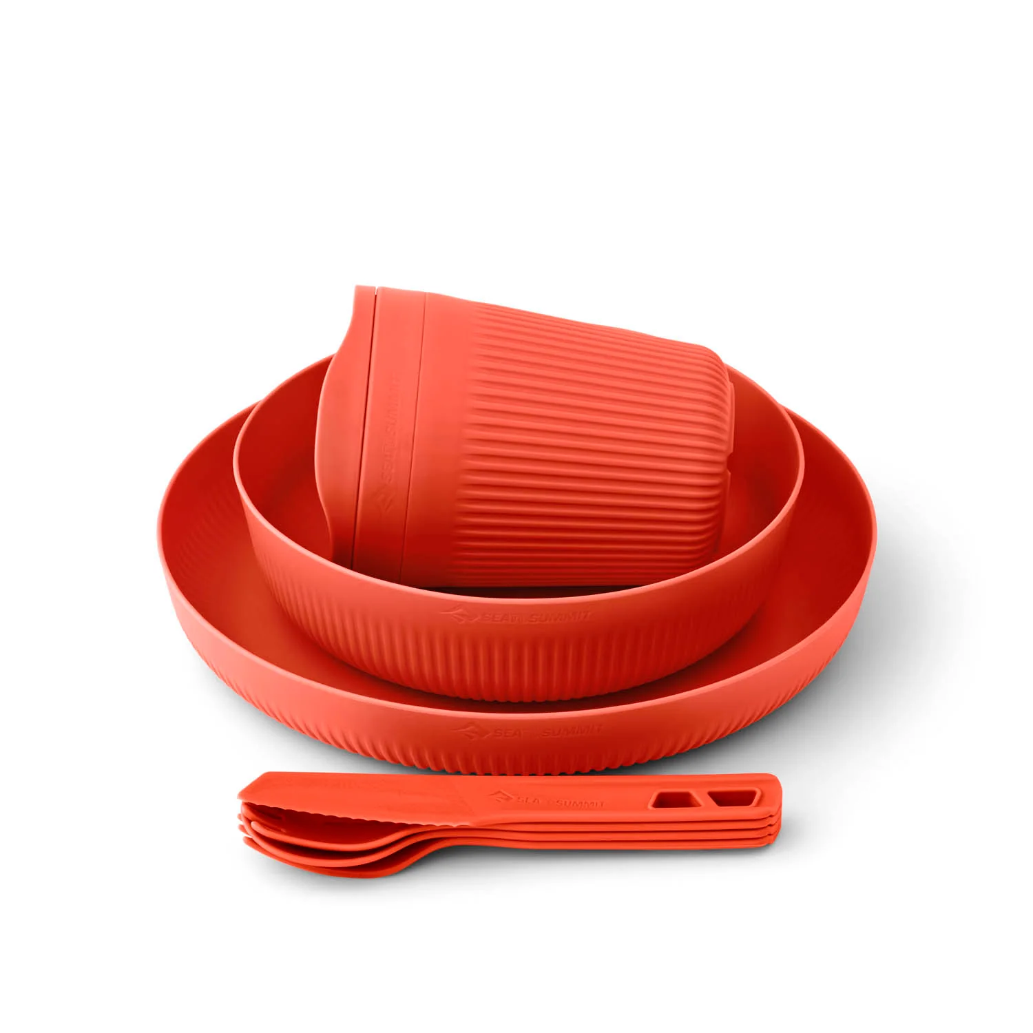 Passage Dinnerware Set 7-teilig, spicy orange