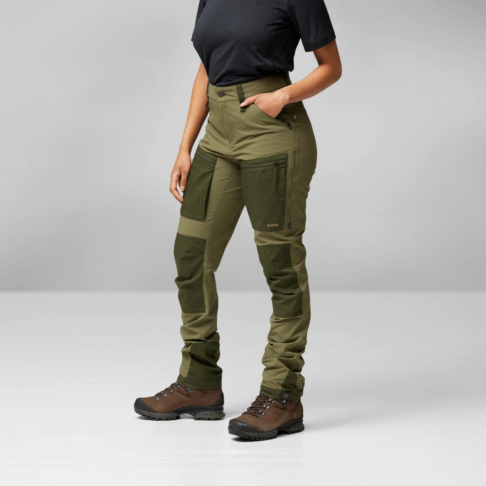 Keb Agile Trousers REG Wm, black