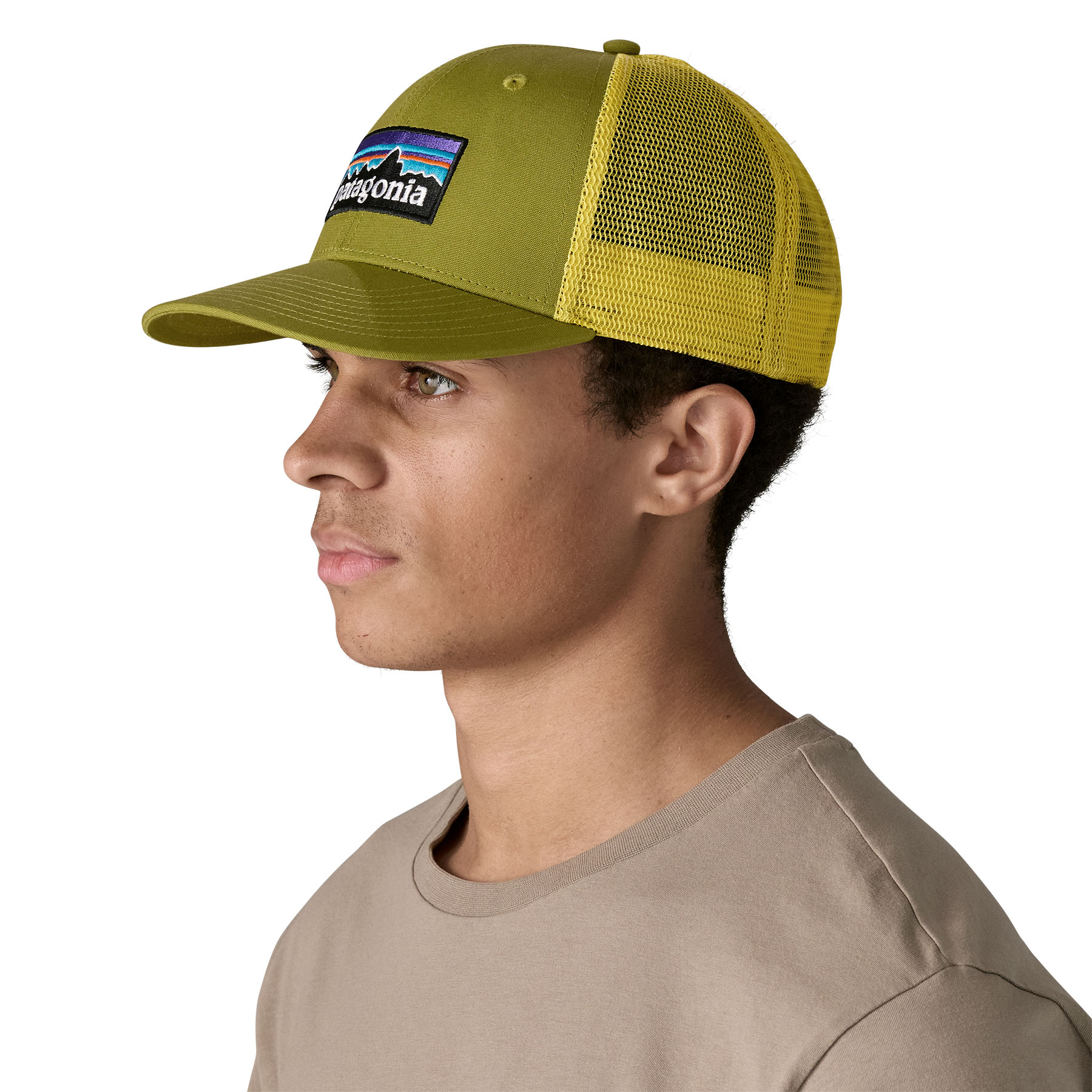 P-6 Logo Trucker Hat, gumtree green