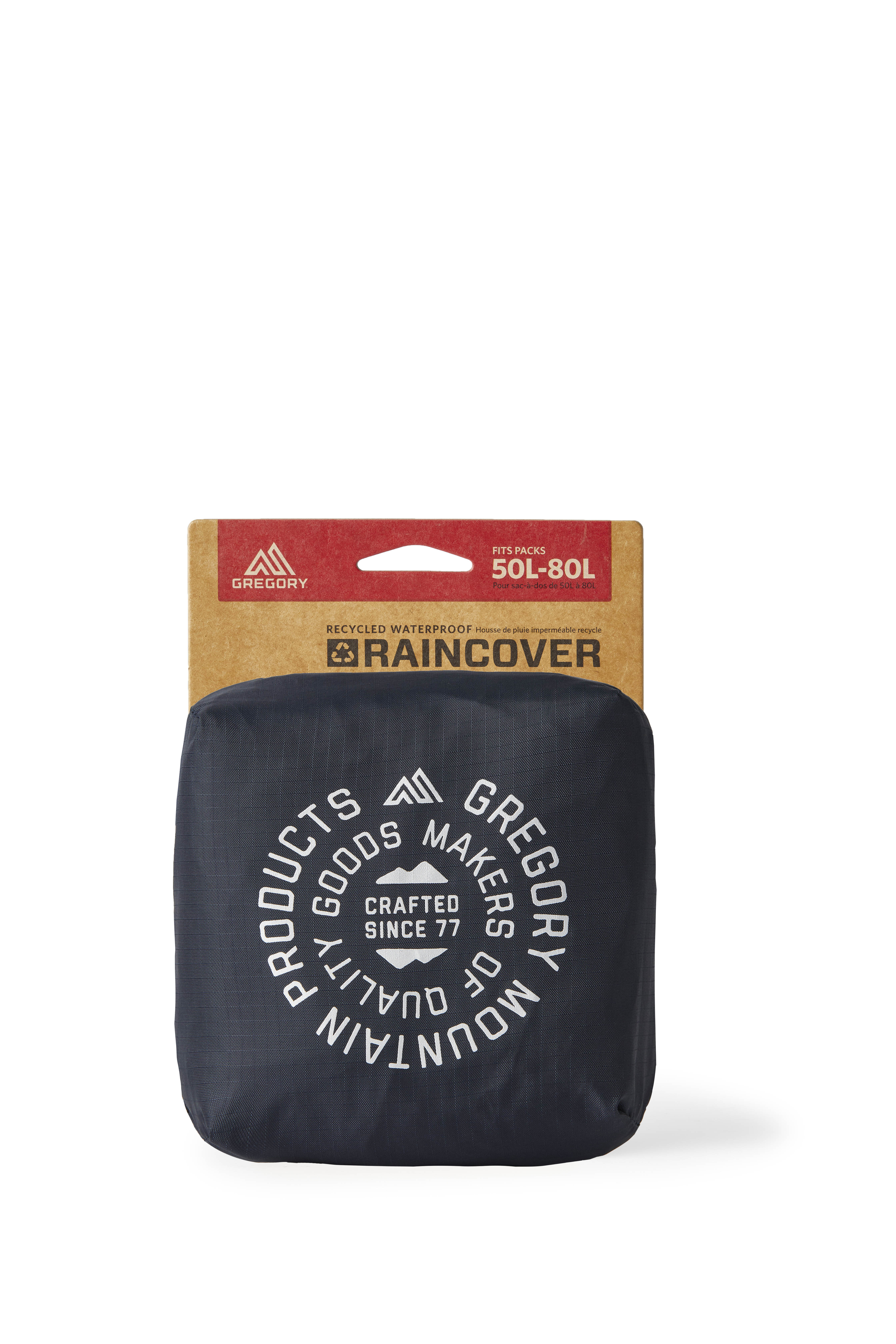 Raincover 50-80 L, obsidian black