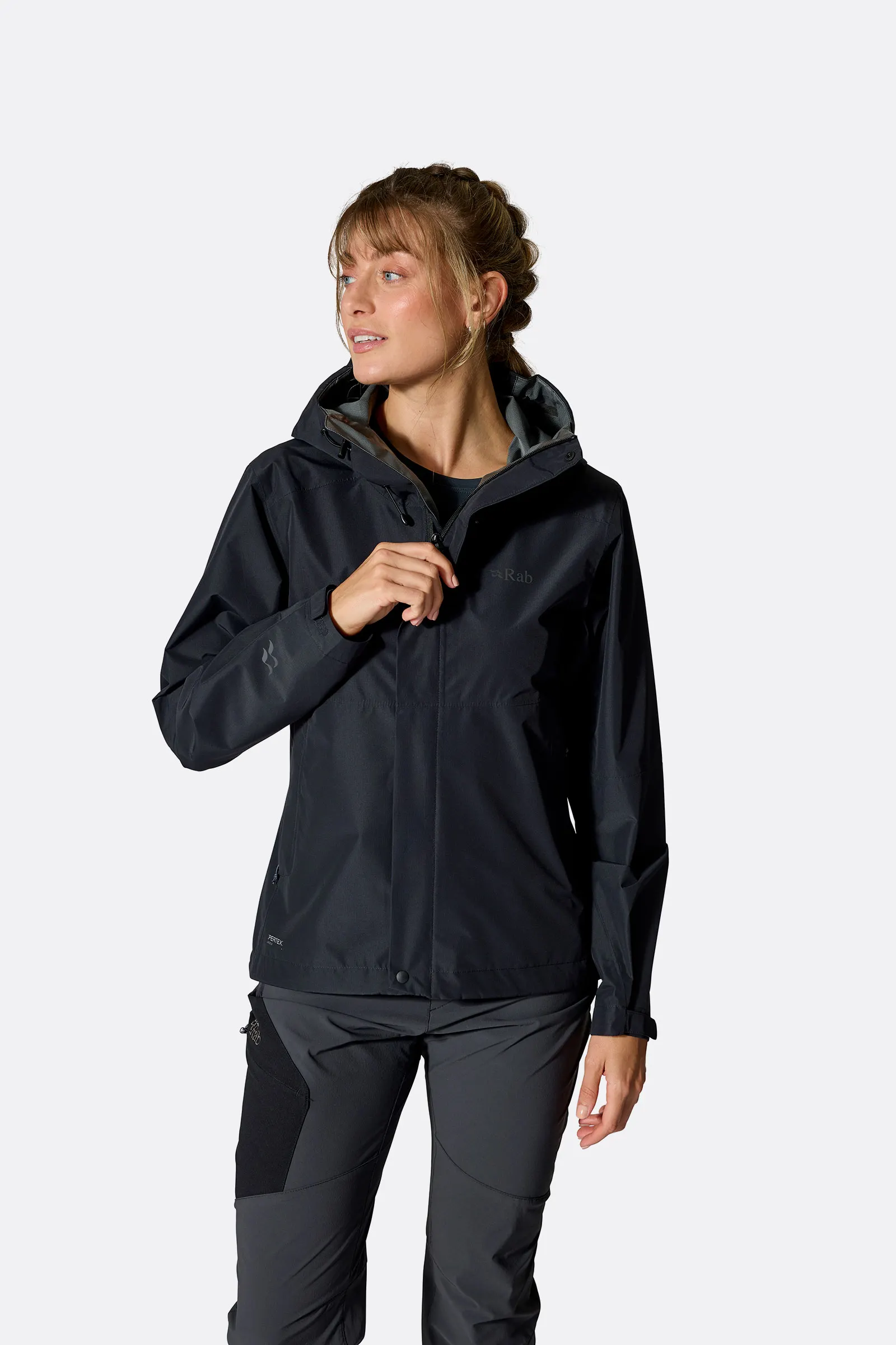 Downpour Jacket Wm, fig green