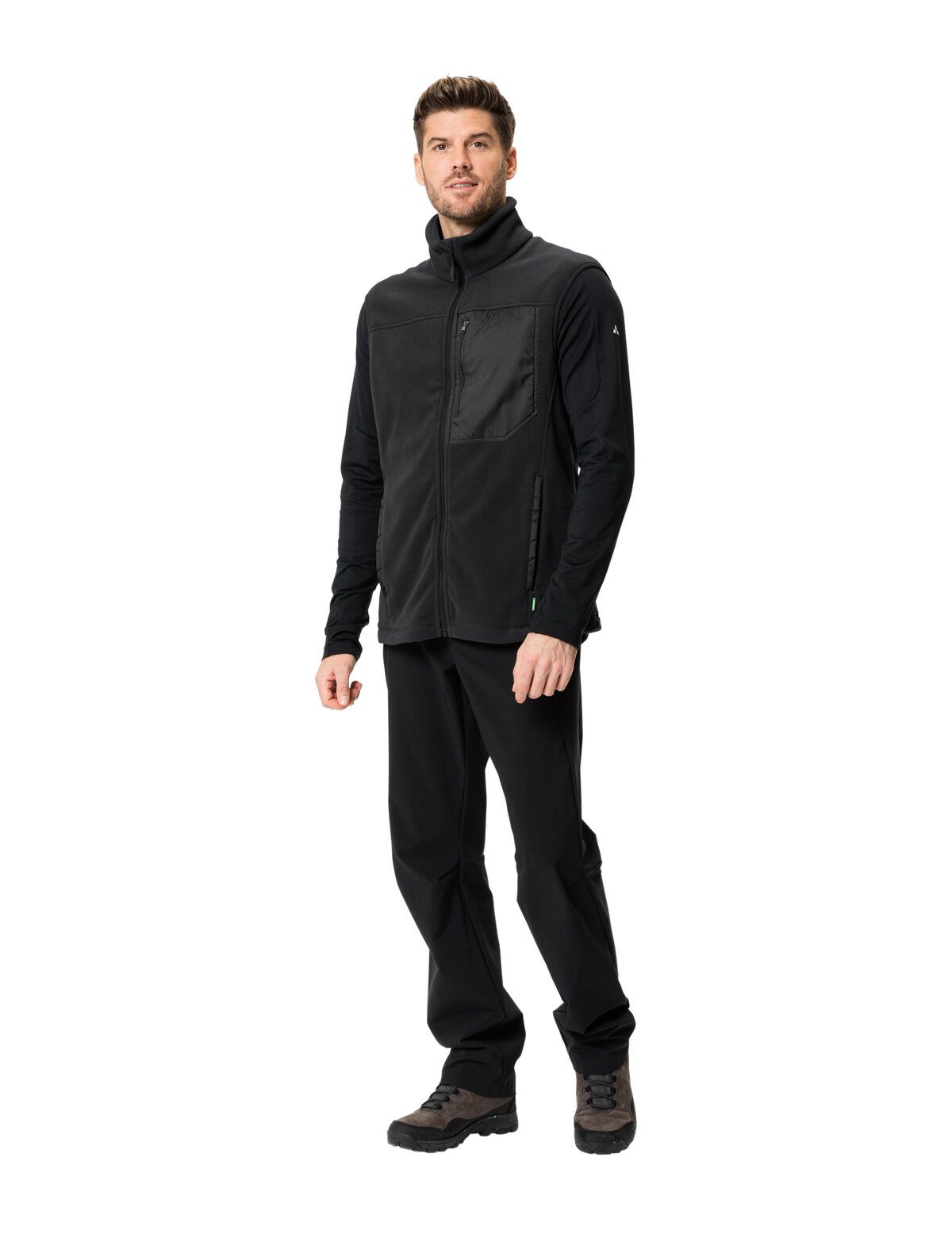Rosemoor Fleece Vest, black