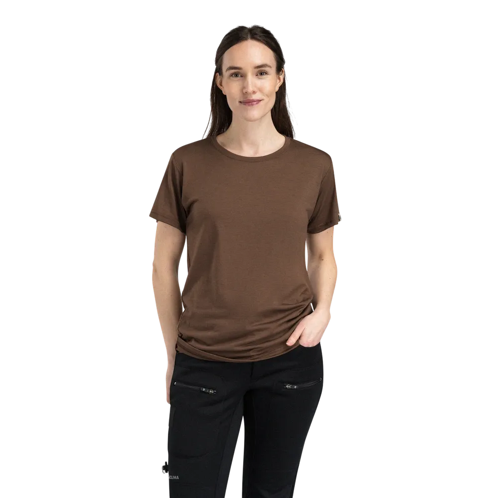 LightWool 140 Classic Tee Wm, dark earth