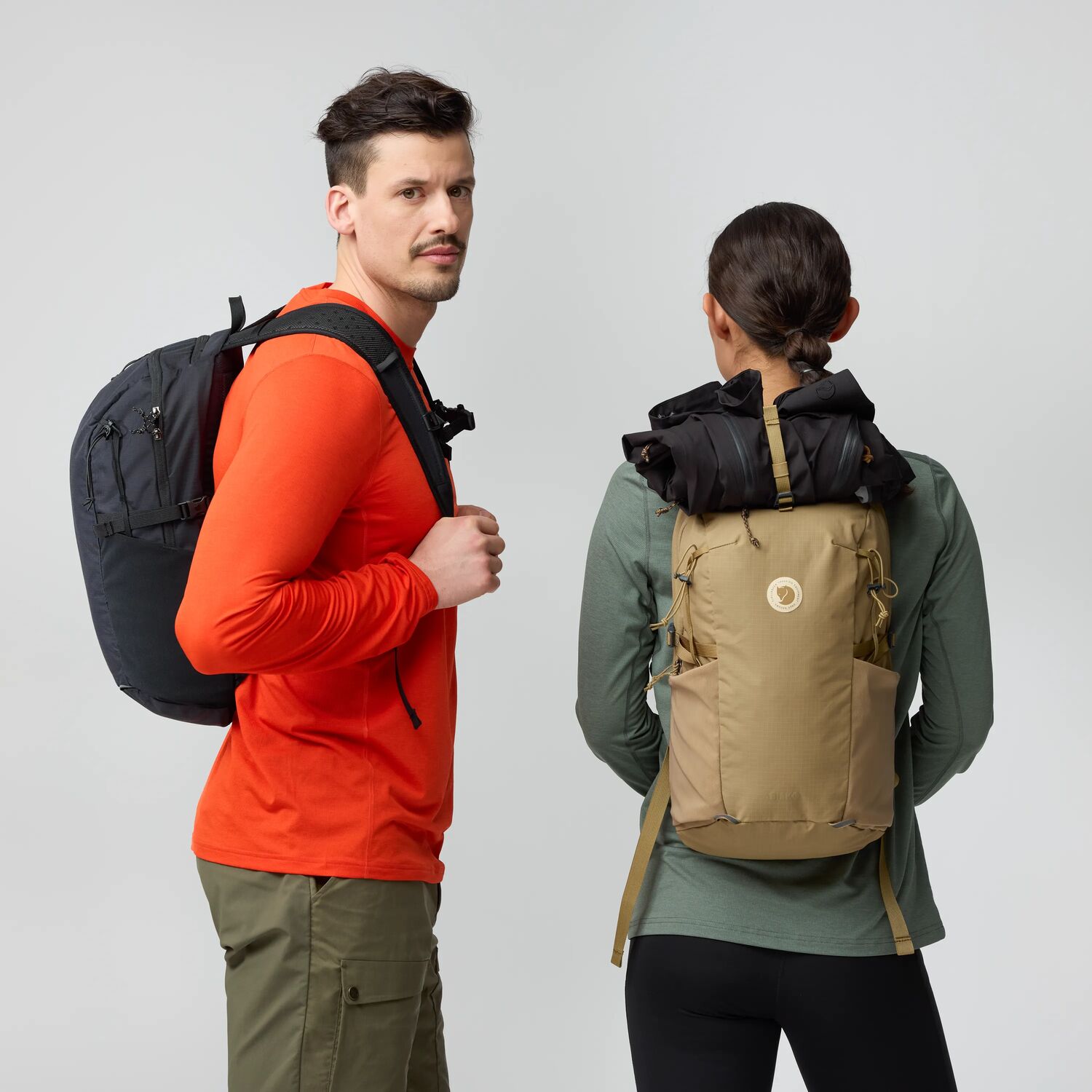 Abisko Softpack 16, mustard yellow