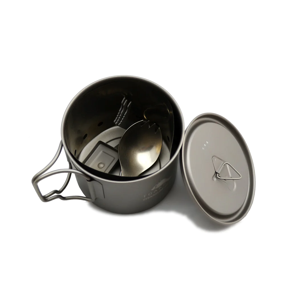 Titanium Ultralight Solid Fuel Cook System