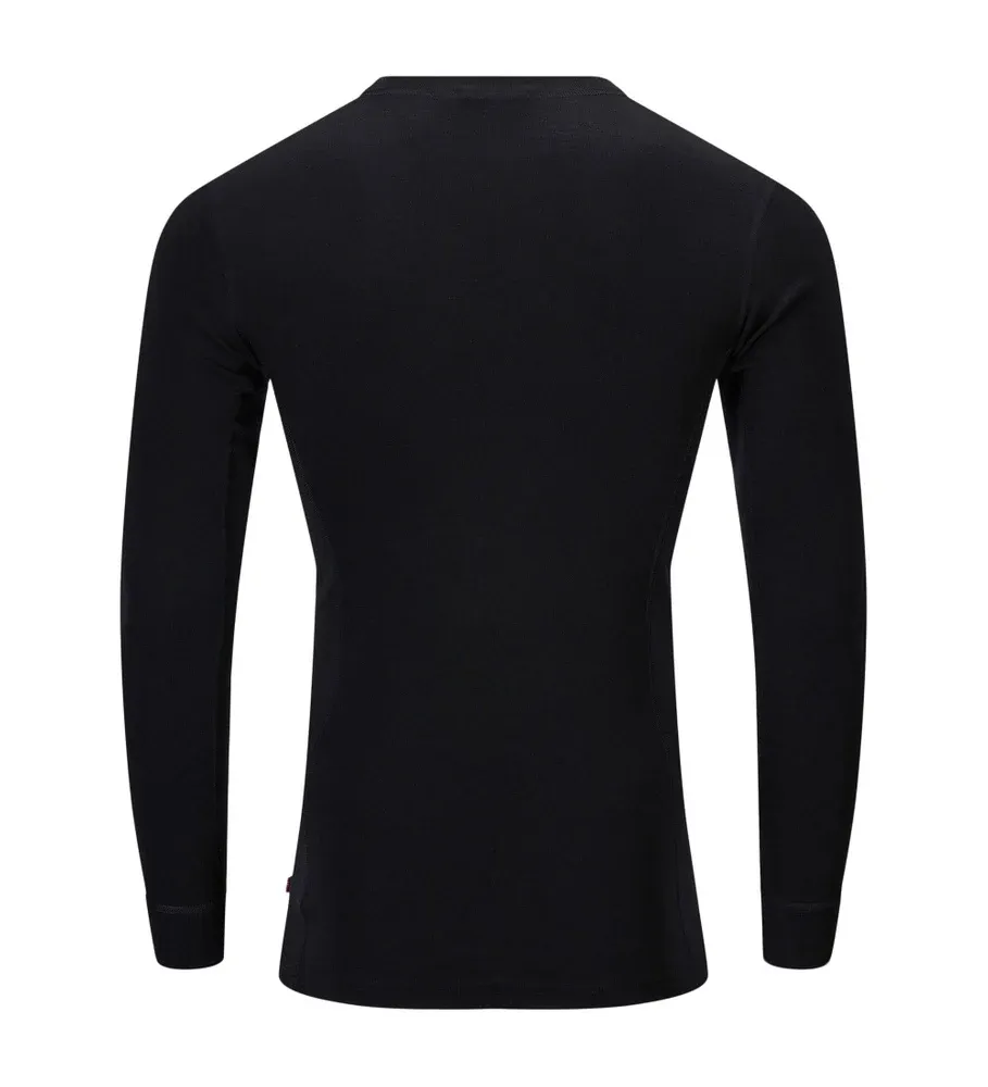 WarmWool Crewneck, jet black