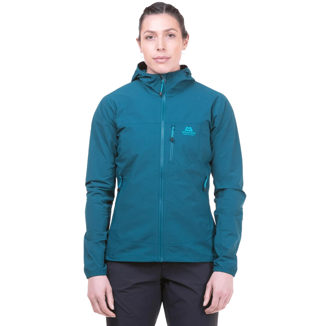 Echo Hooded Jacket Wm, merlot/chilli