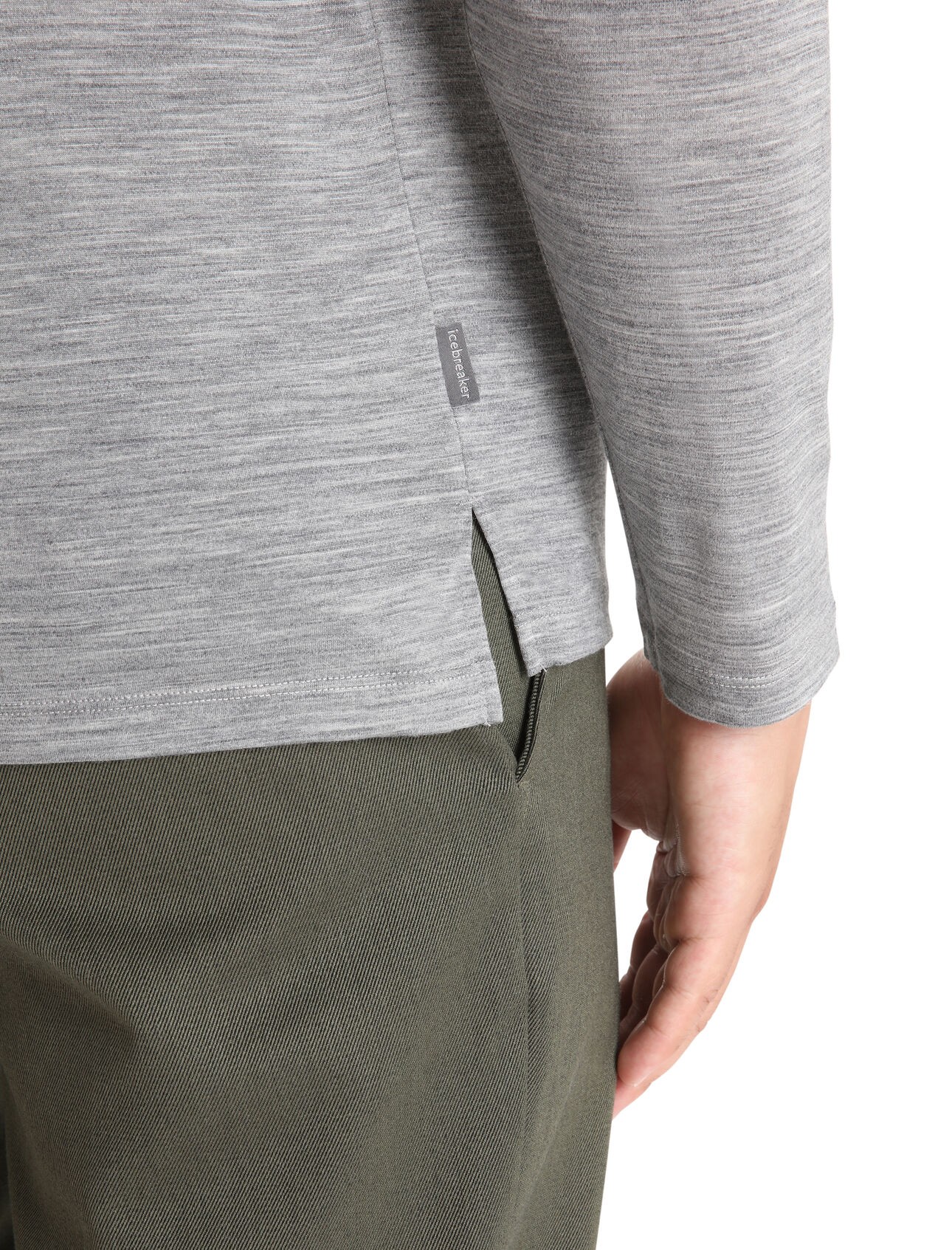 Sphere L/S Tee, metro heather