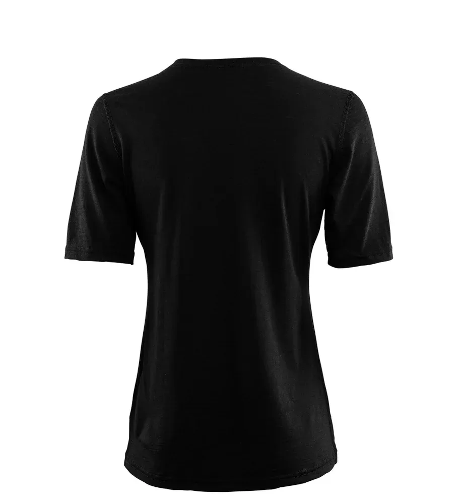 LightWool 140 undershirt tee Wm, jet black