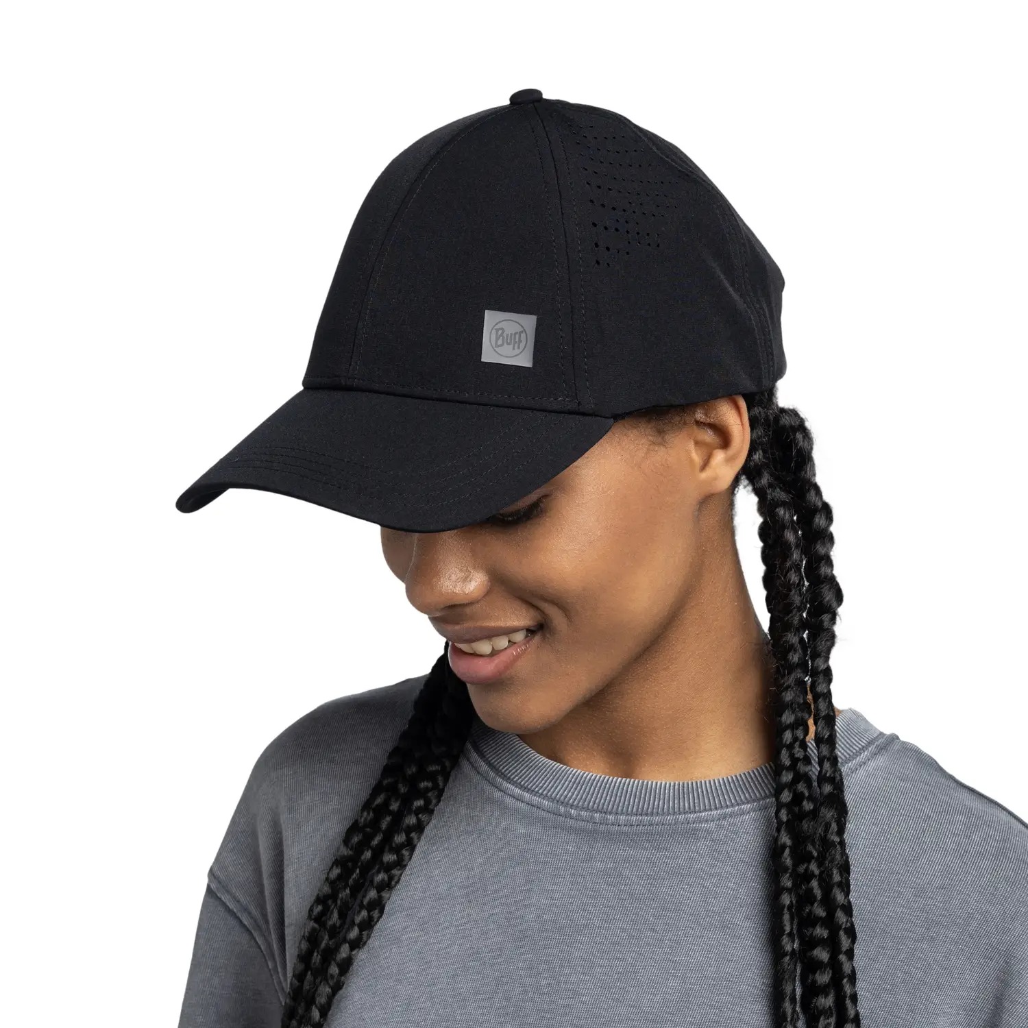 Buff Summit Cap, solid black
