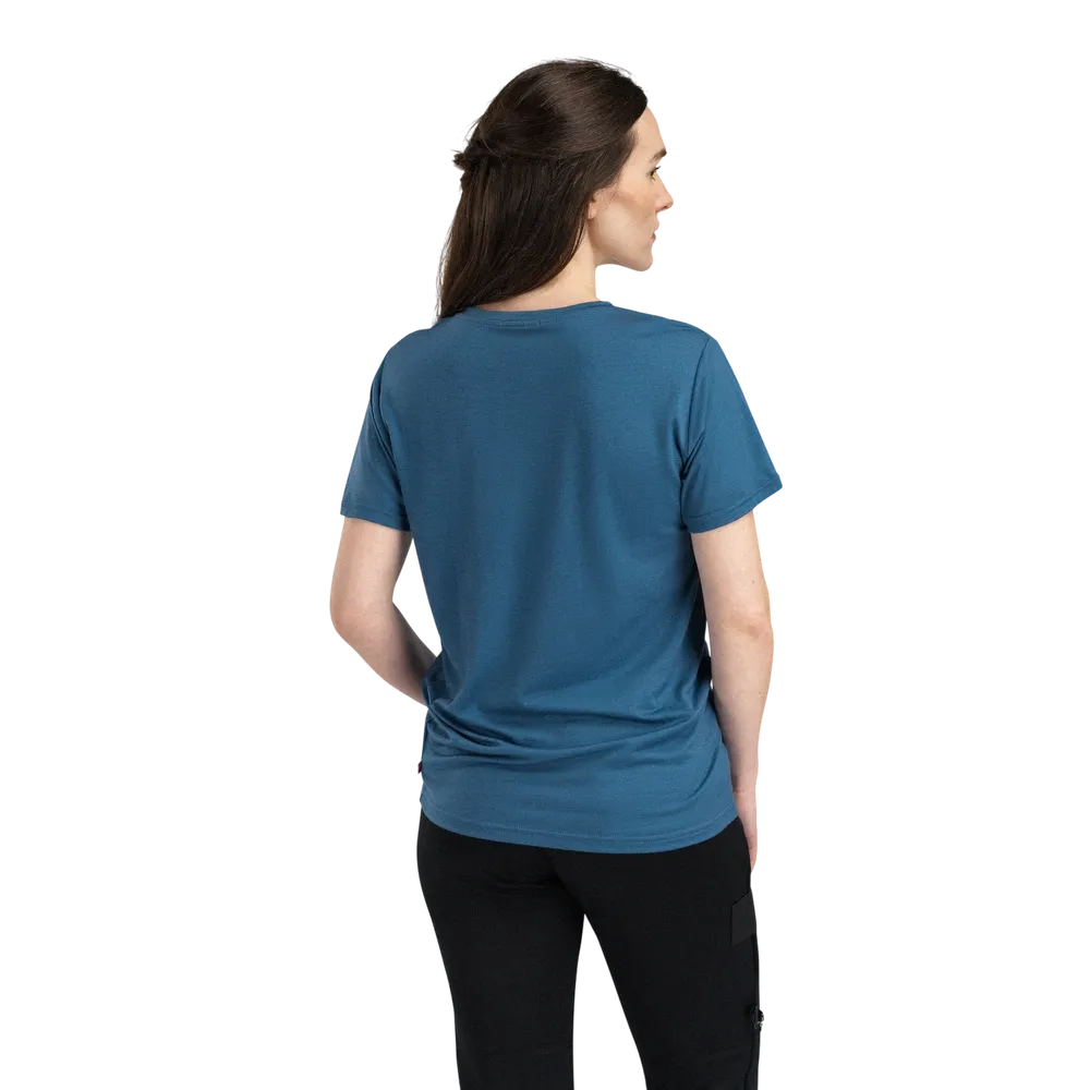 LightWool 140 Classic Tee Wm, Blue Fusion