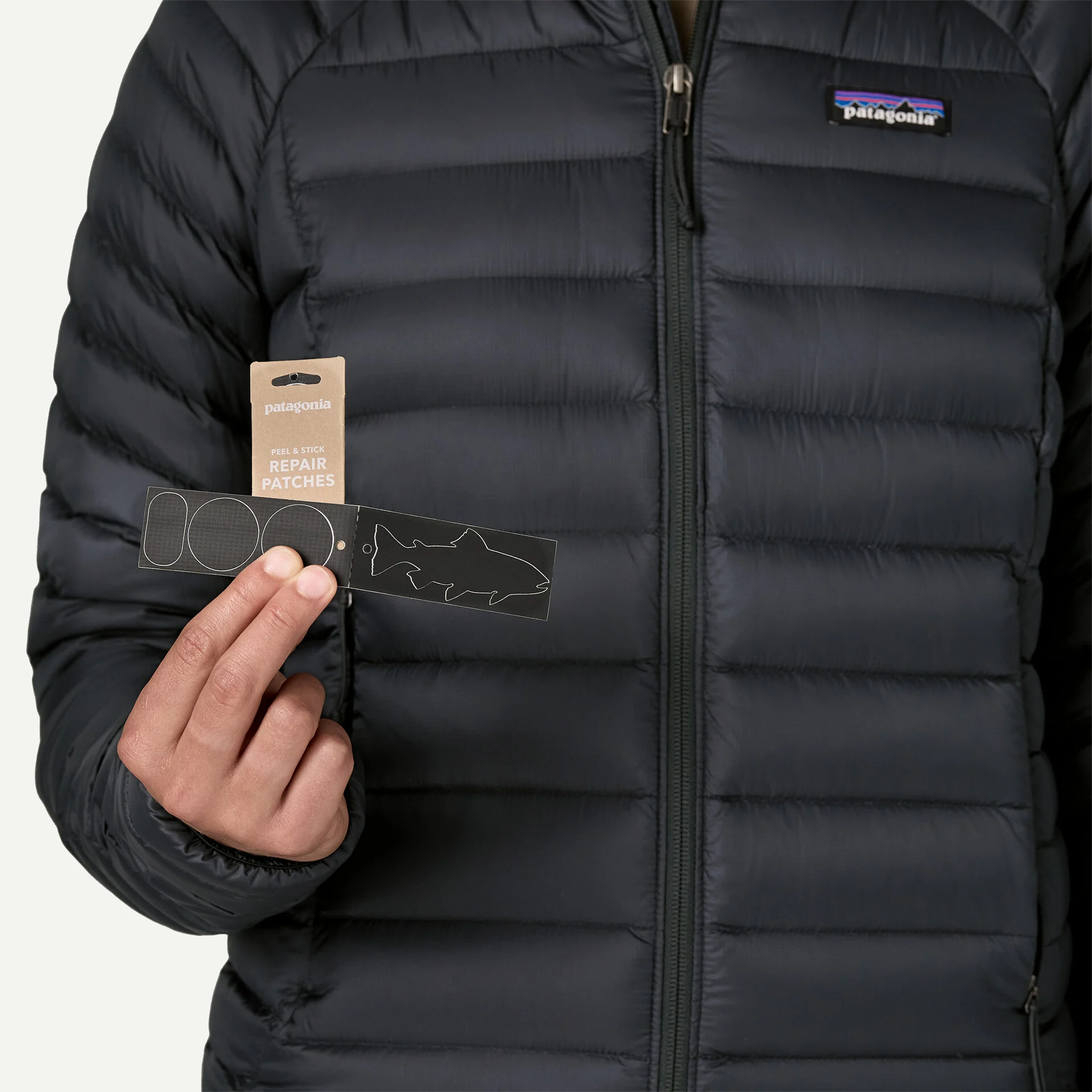 Down Sweater Hoody Wm, smolder blue