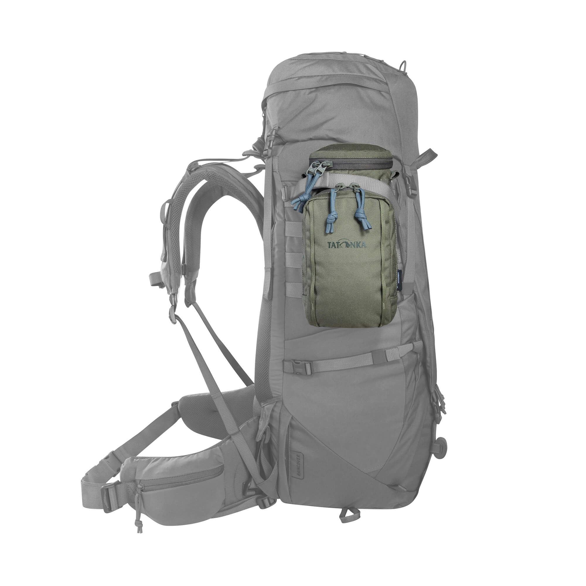 Bottle Pouch 1L BC, stone grey olive