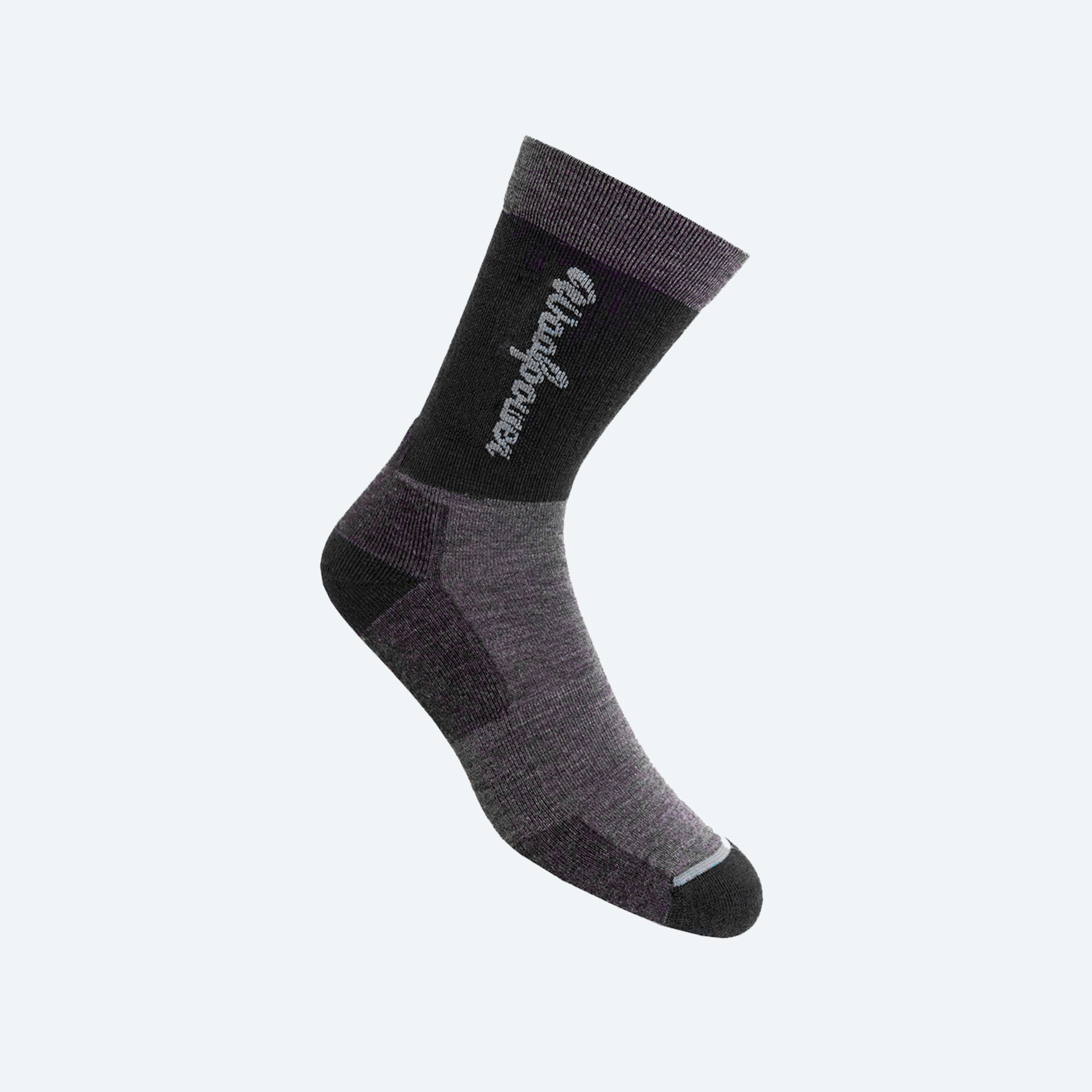 Woolpower Socks Logo Motion, black