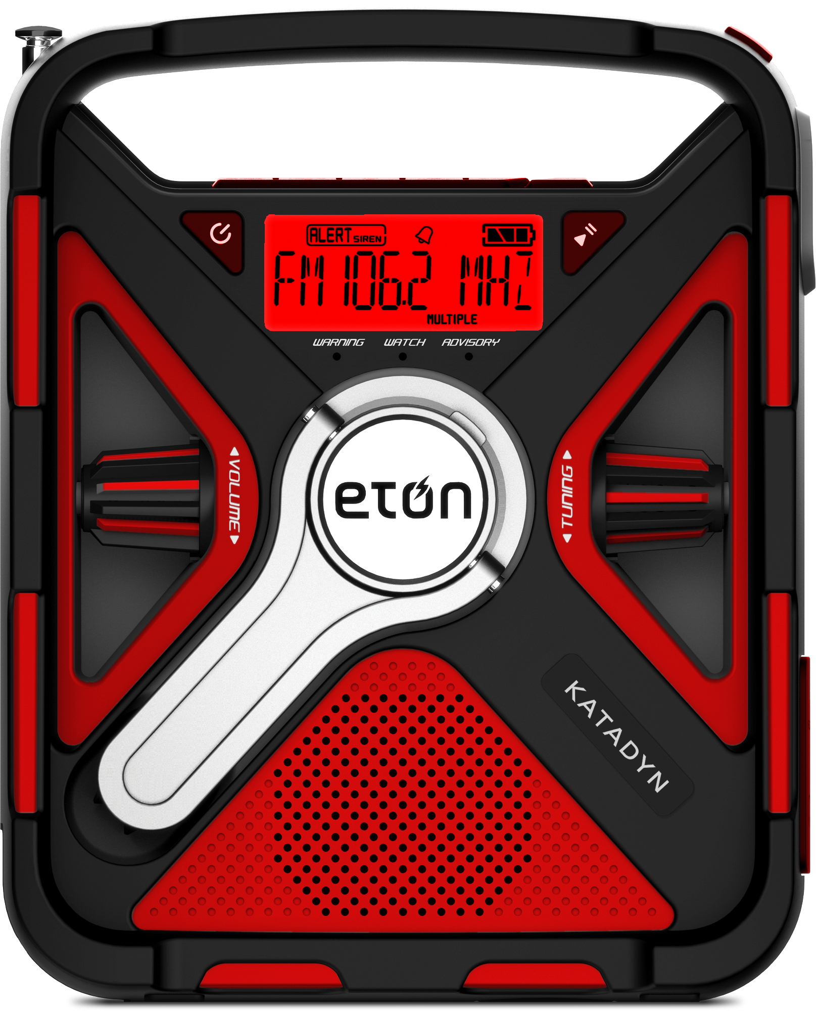 Eton Quest DAB+, rot