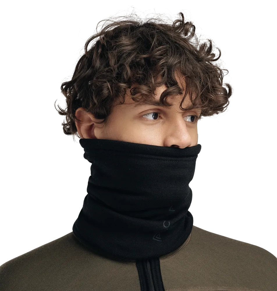 FleeceWool Headover, jet black