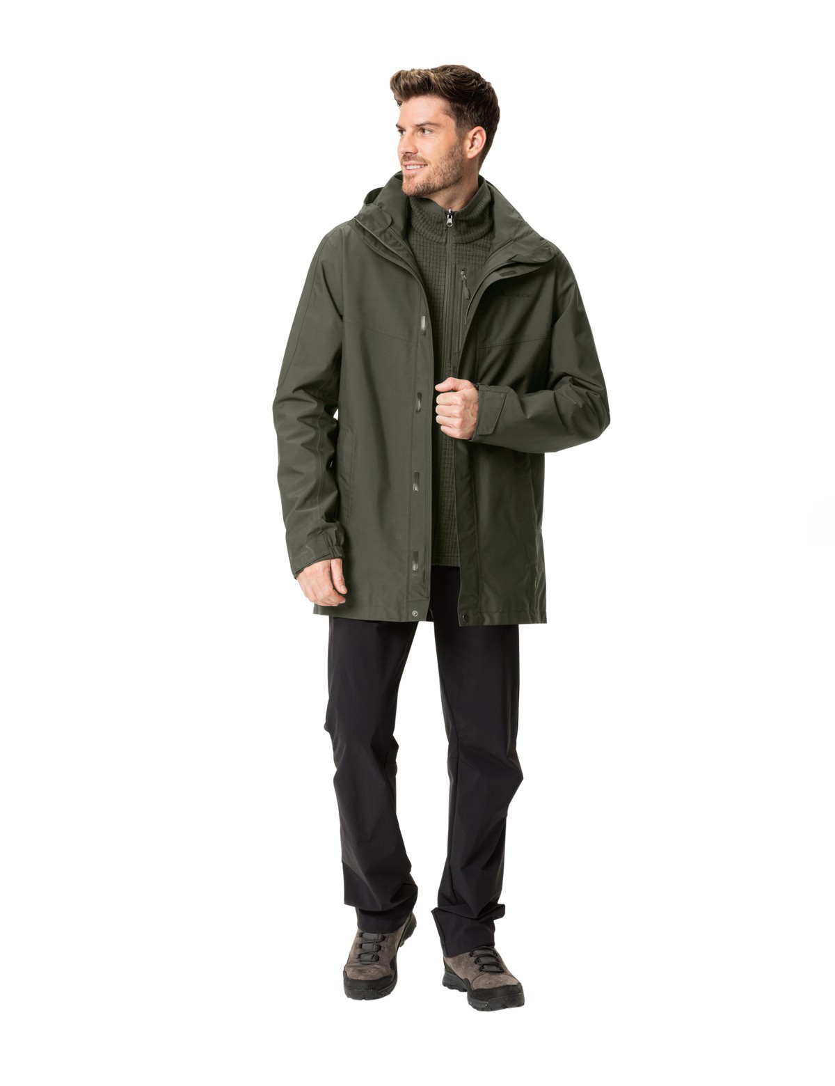 Idris 3in1 Parka, khaki
