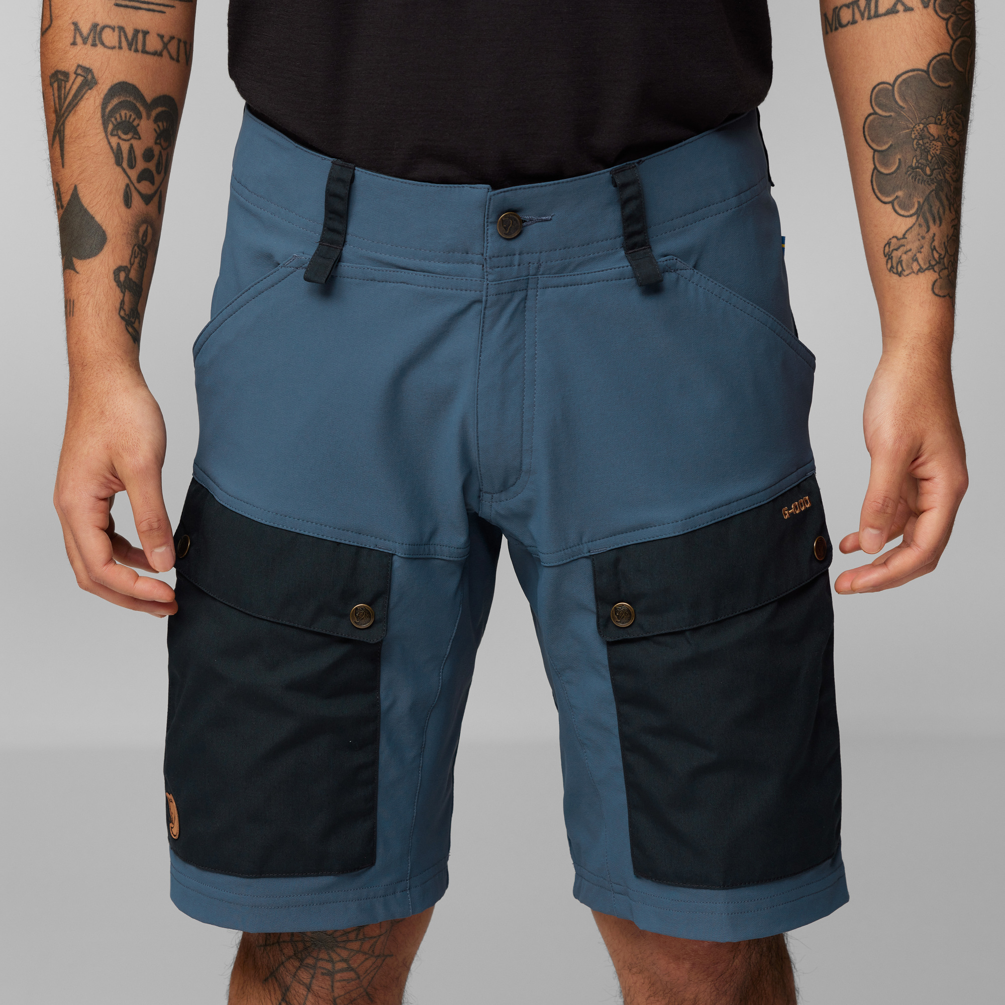 Keb Shorts, black/stone grey