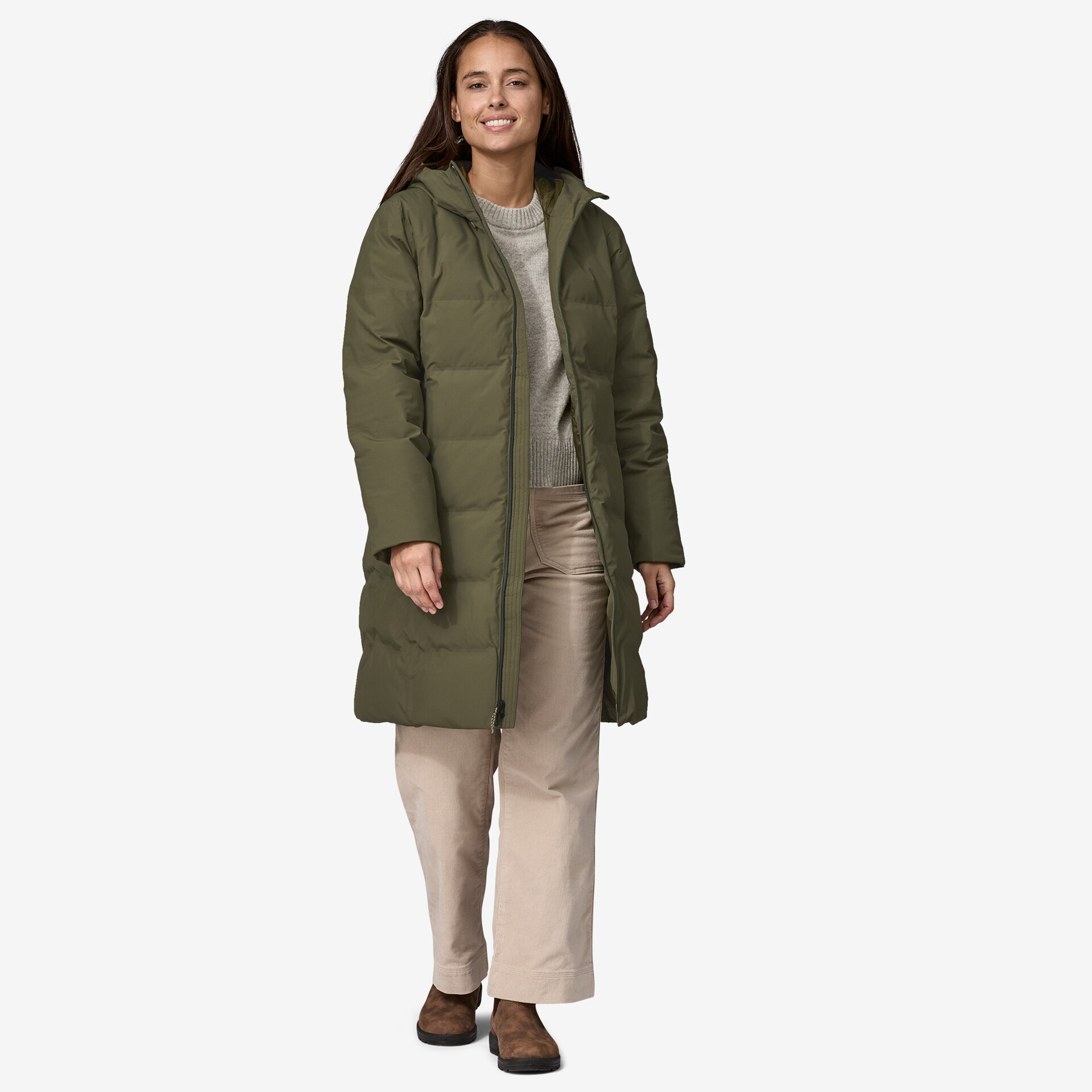 Jackson Glacier Parka Wm, basin green