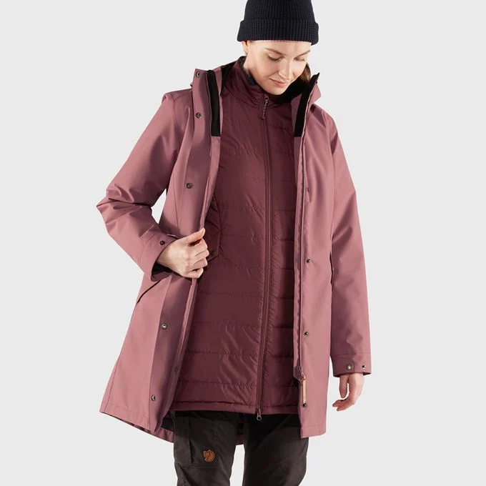 Visby 3in1 Jacket Wm, dark navy