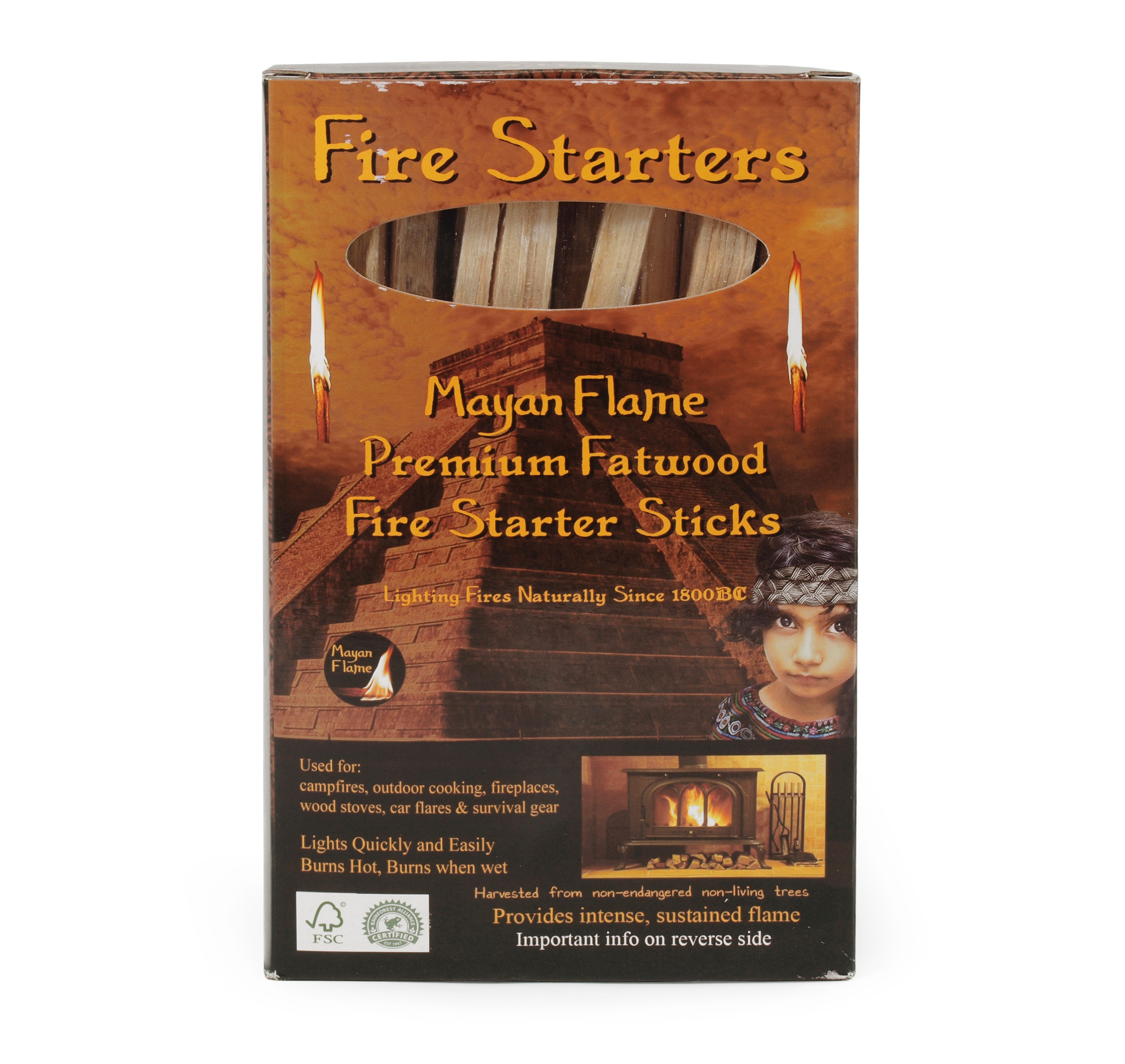 Fatwood Maya Sticks