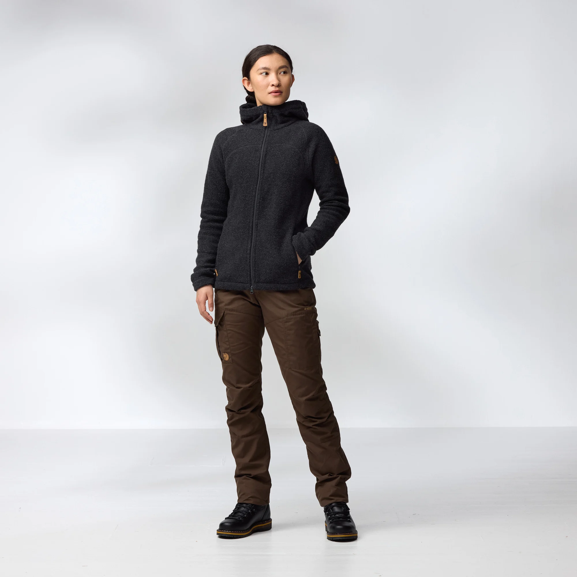 Kaitum Fleece Jacket Wm, dune beige