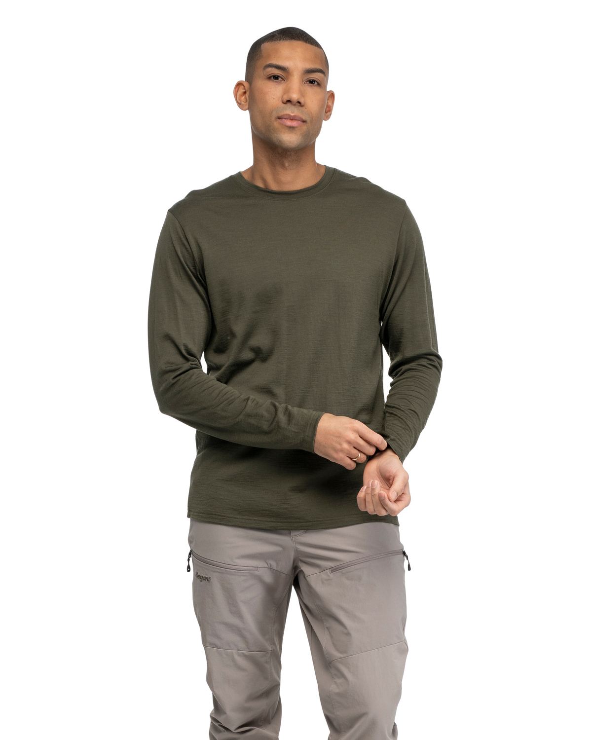 Merino Long Sleeve, pine forest