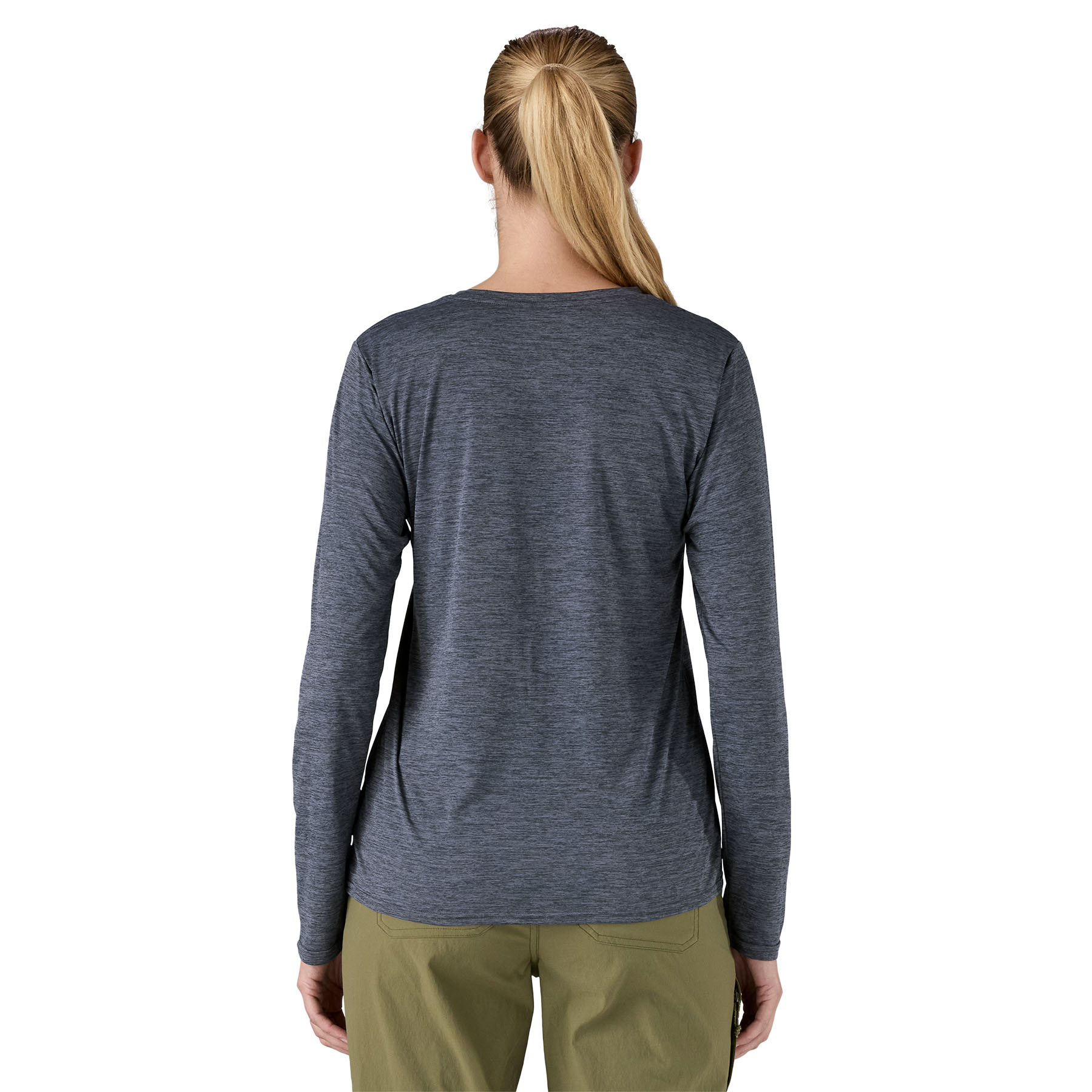 Cap Cool Daily L/S Shirt Wm, smolder blue - light smolder blue