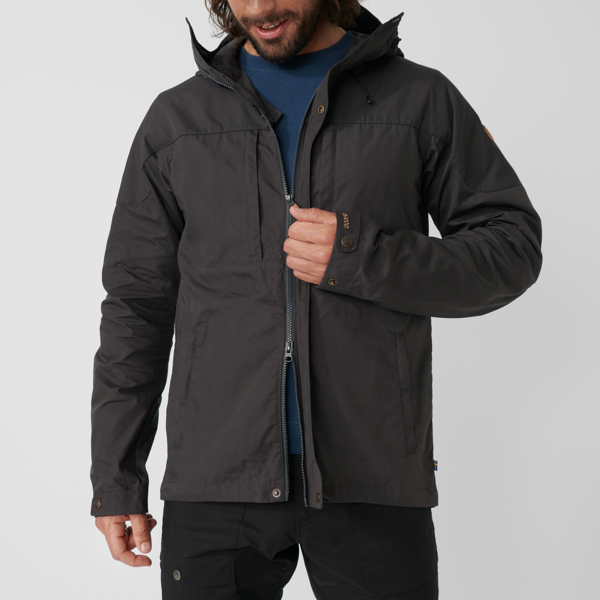 Skogsö Jacket, dark grey