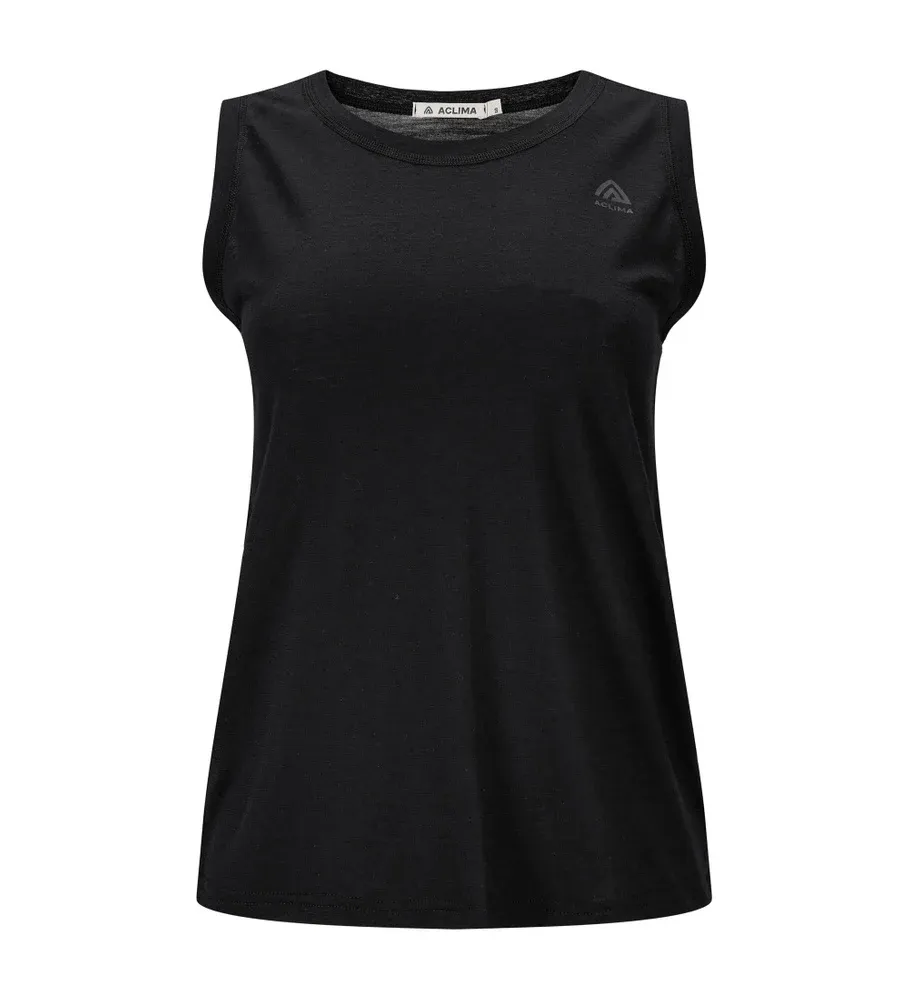 LightWool 140 singlet, jet black