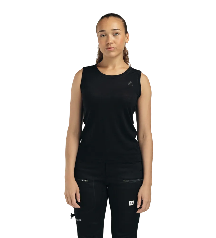 LightWool 140 singlet, jet black
