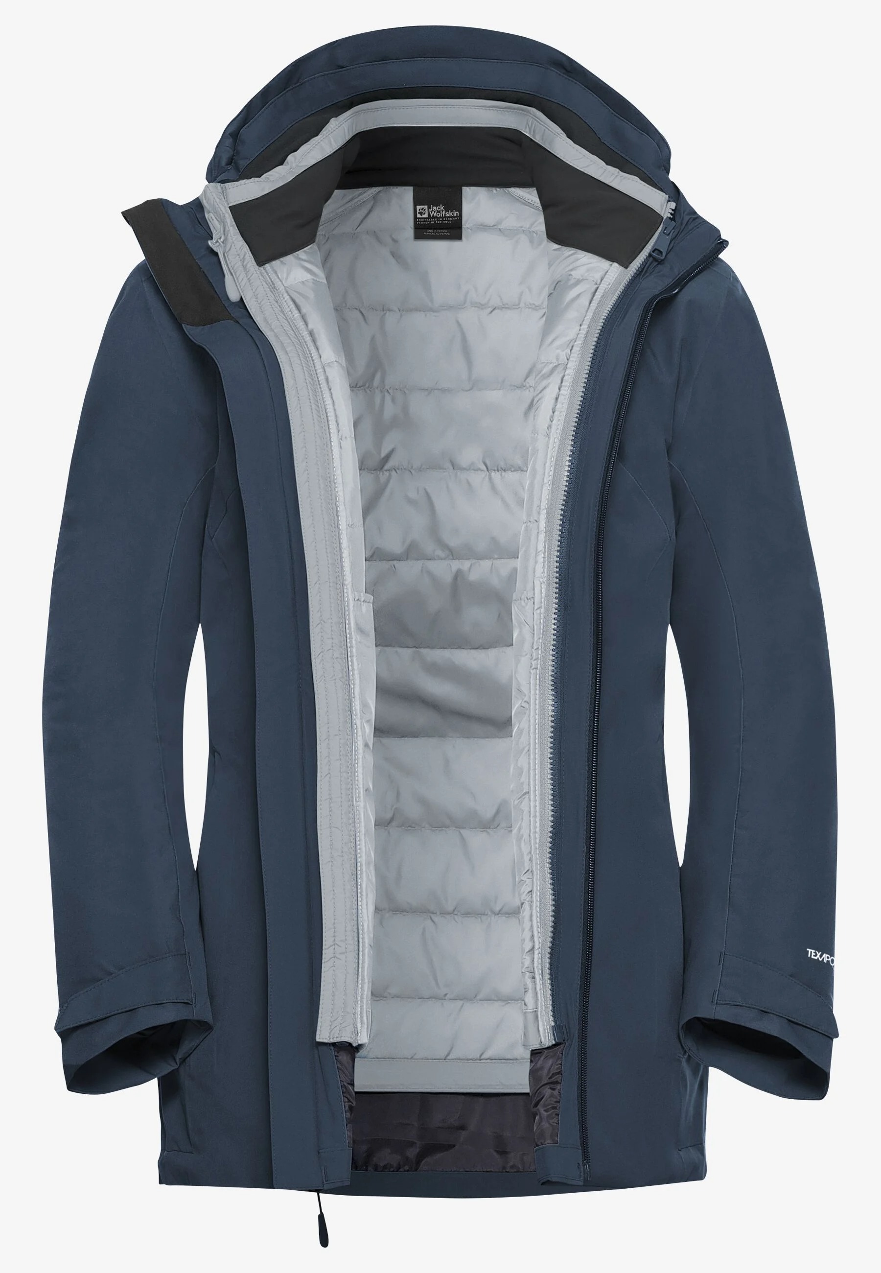 Hunberg 3in1 Jacket Wm, midnight sky