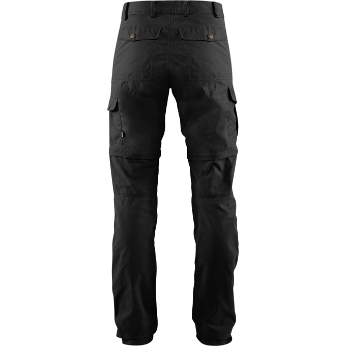 Karla Pro Zip-Off Trousers Wm, dark grey