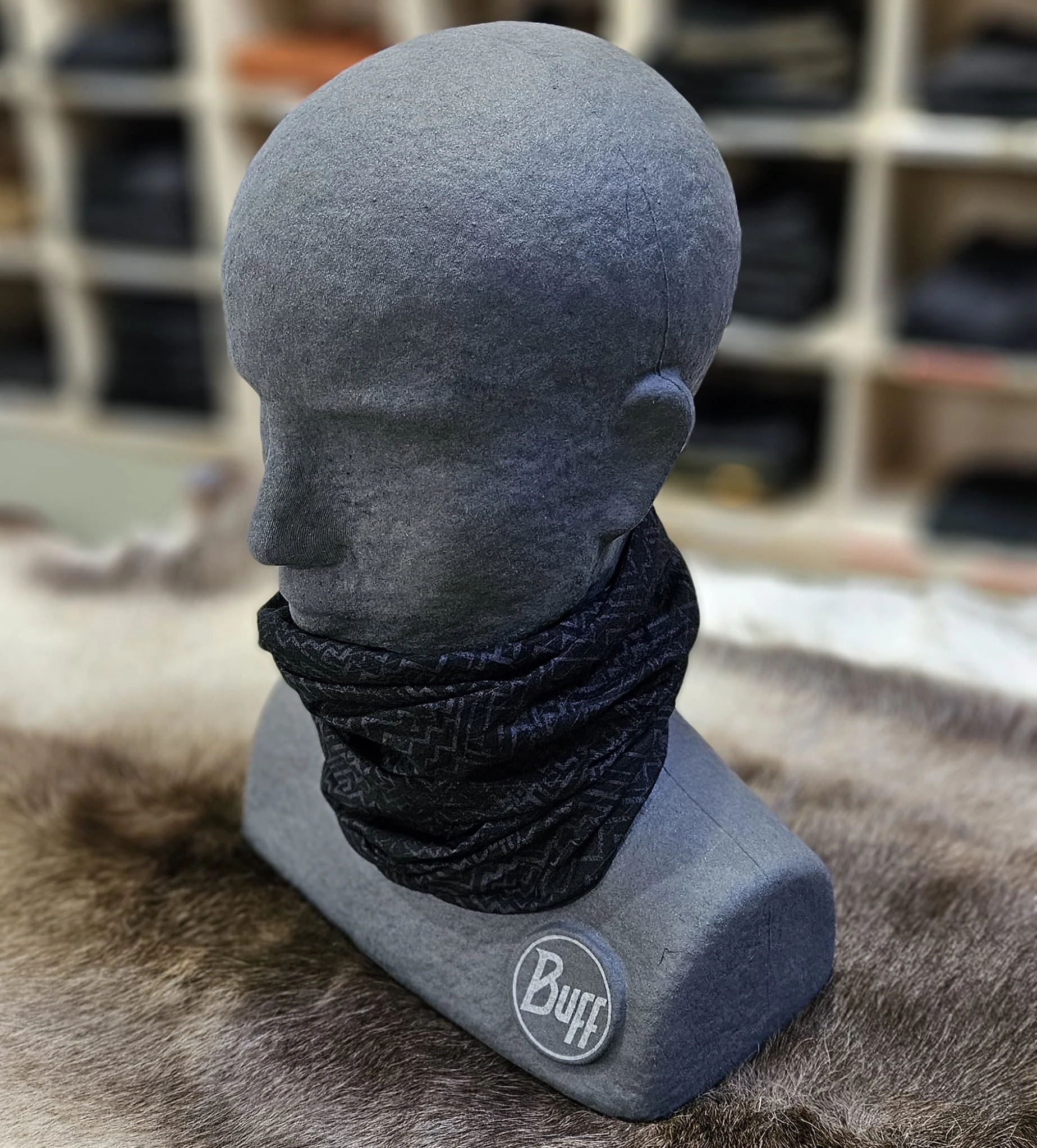 Buff Coolnet UV+ Insect Shield, boult graphite