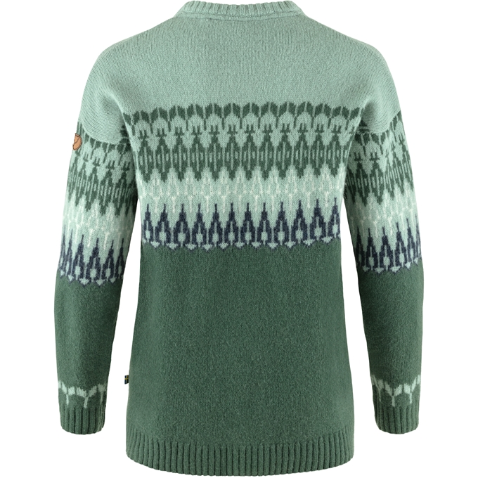 Övik Path Knit Wm, deep patina misty green