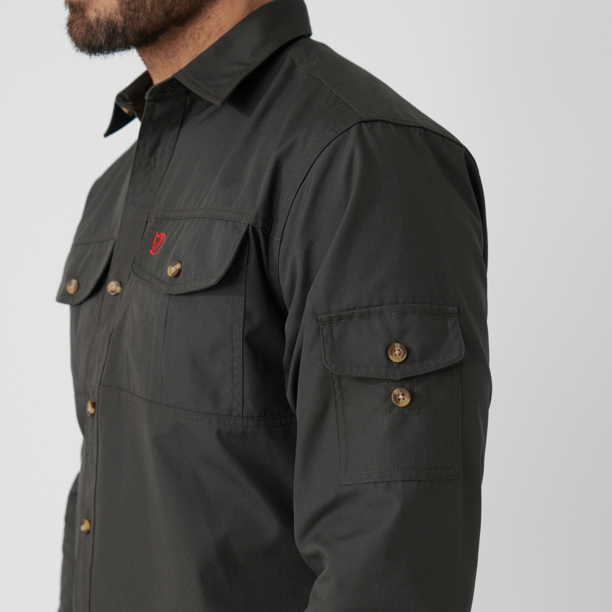 Singi Trekking Shirt, suede brown