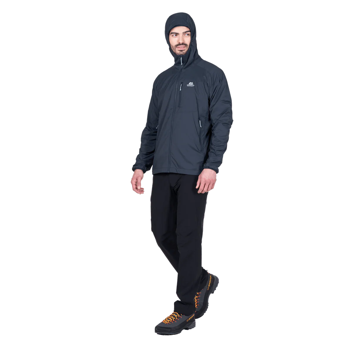 Aerotherm Hooded Jacket, blue nights