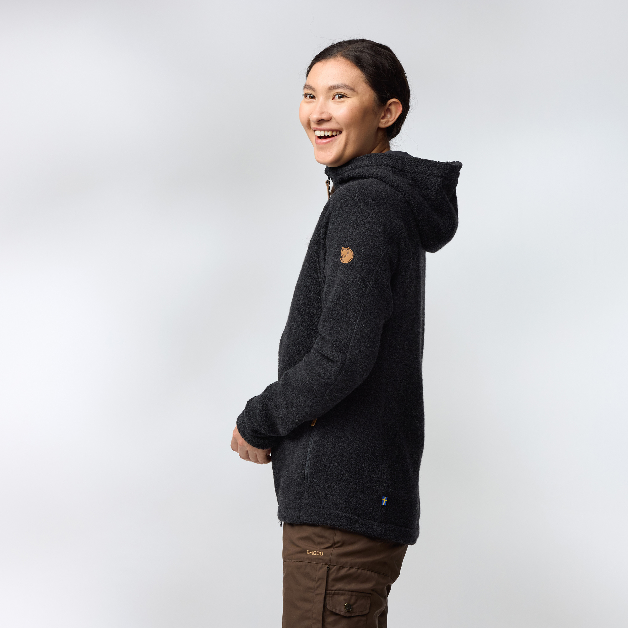 Kaitum Fleece Jacket Wm, dune beige