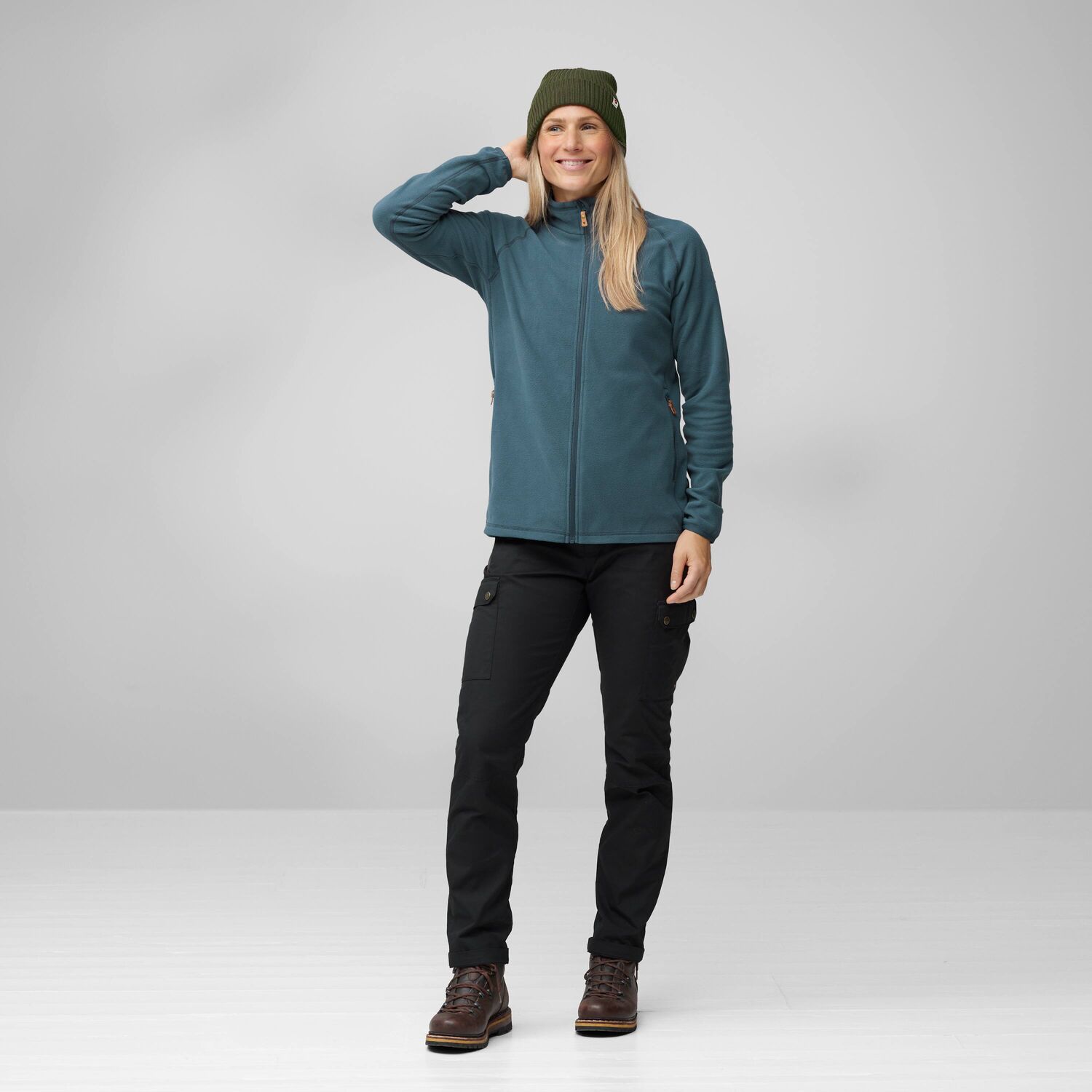 Övik Lite Fleece Jacket Wm, mountain blue