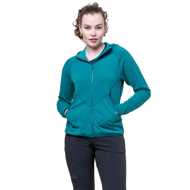 Calico Hooded Jacket Wm, deep teal