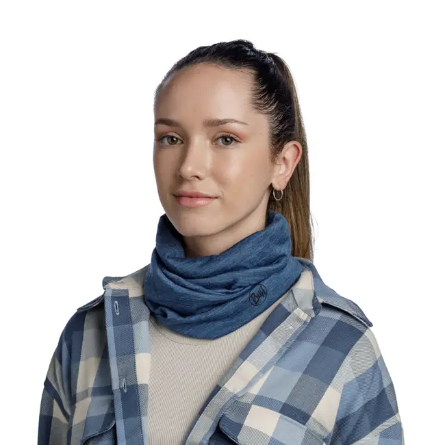 Buff Merino Wool Lightweight, multistripes tempest