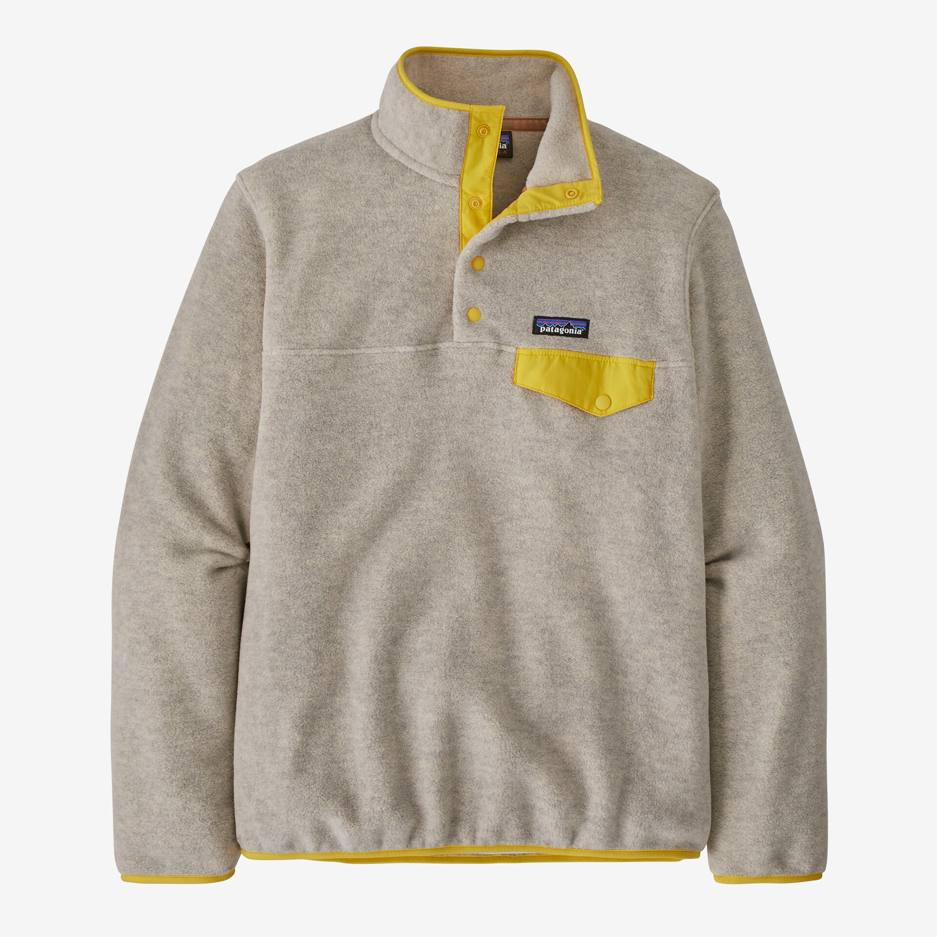 Lightweight Synchilla Snap-T Pullover Wm, oatmeal heather shine yellow