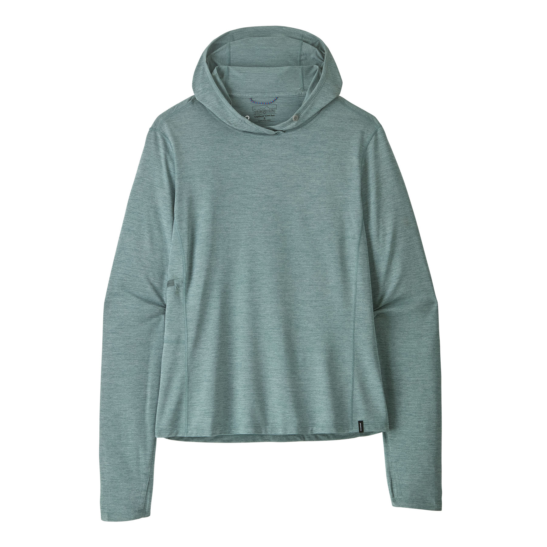 Cap Cool Sun Hoody Wm, nouveau Green - blue sage x-dye