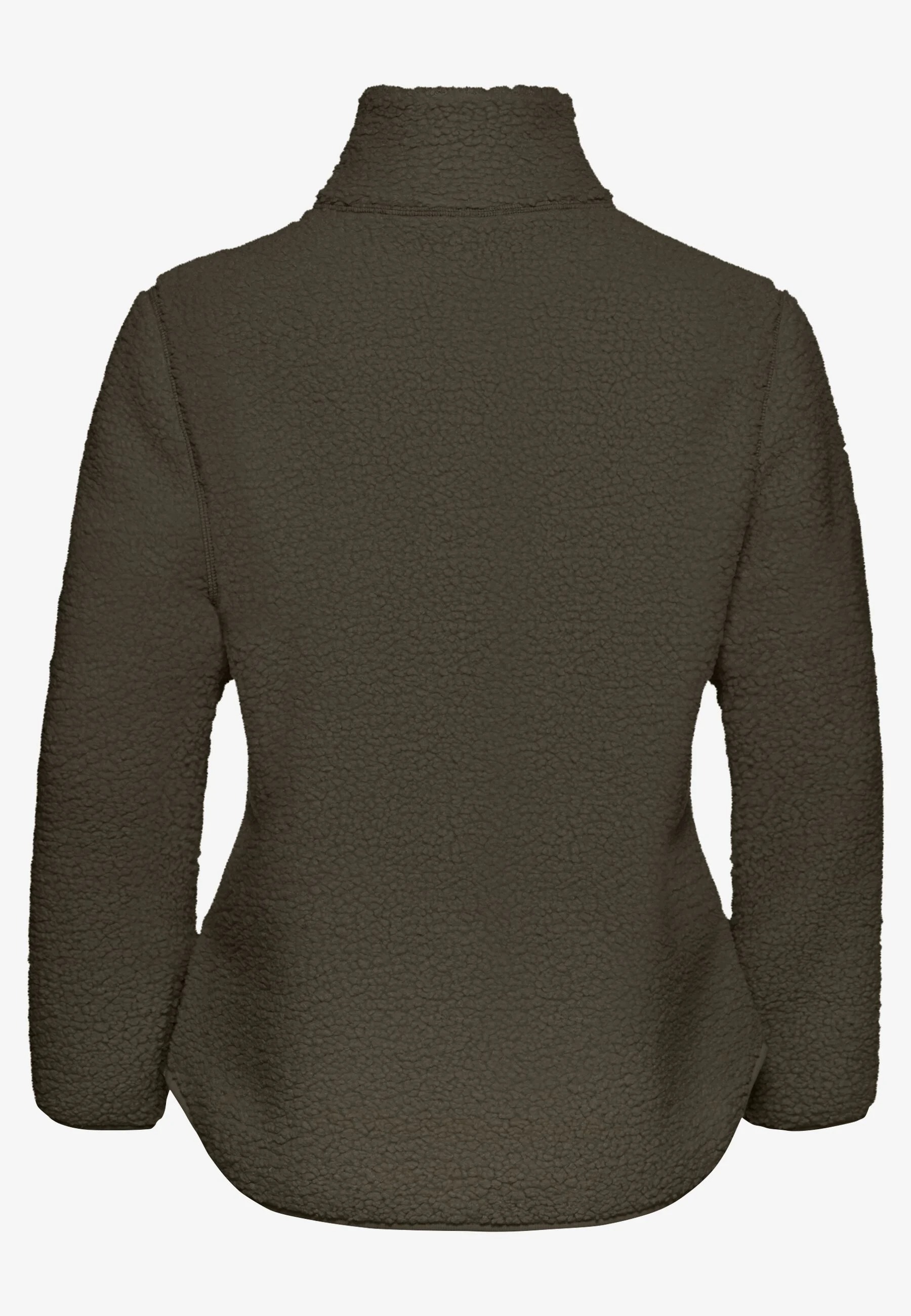 High Curl Jacket Wm, obsidian moss