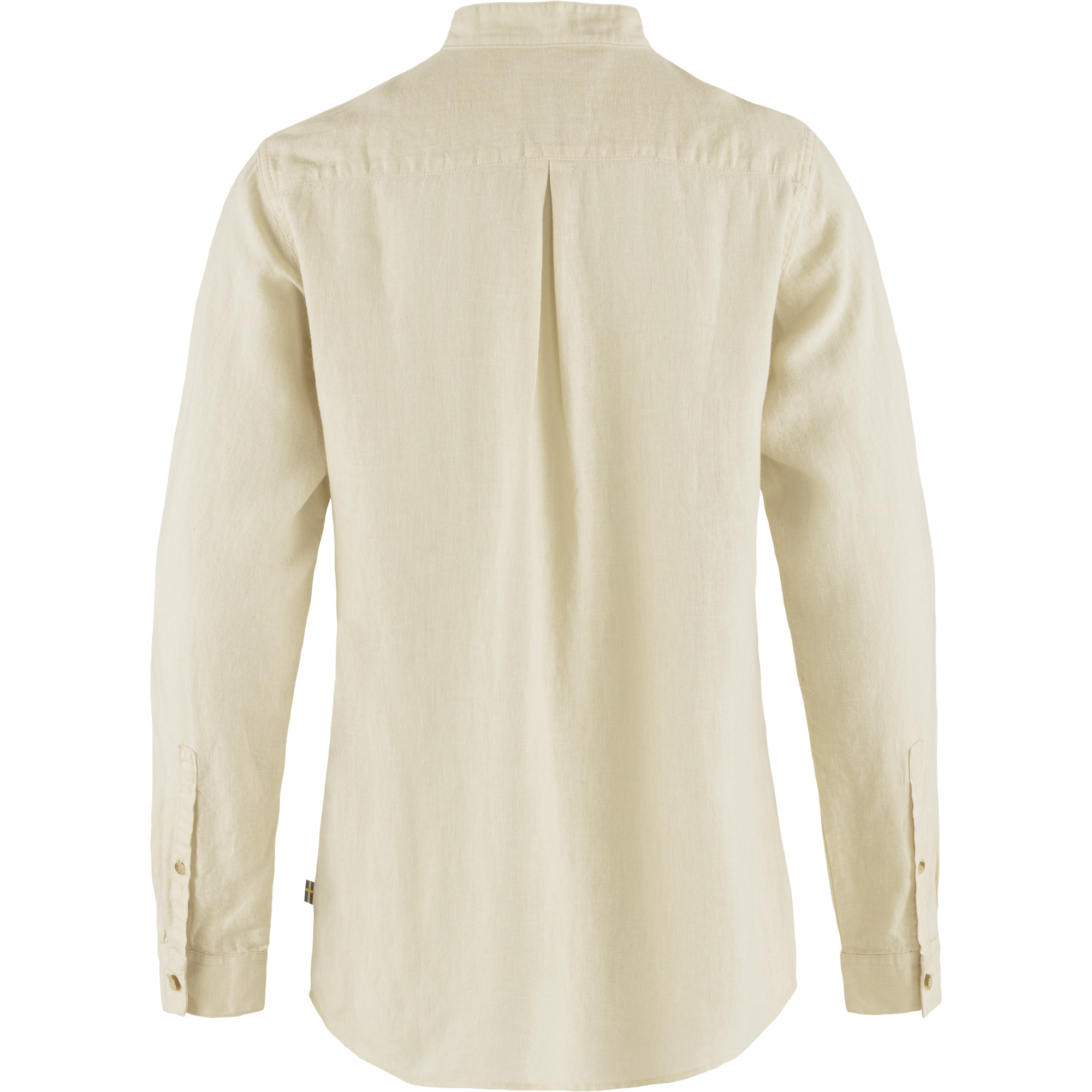 Övik Hemp Shirt L/S Wm, chalk white
